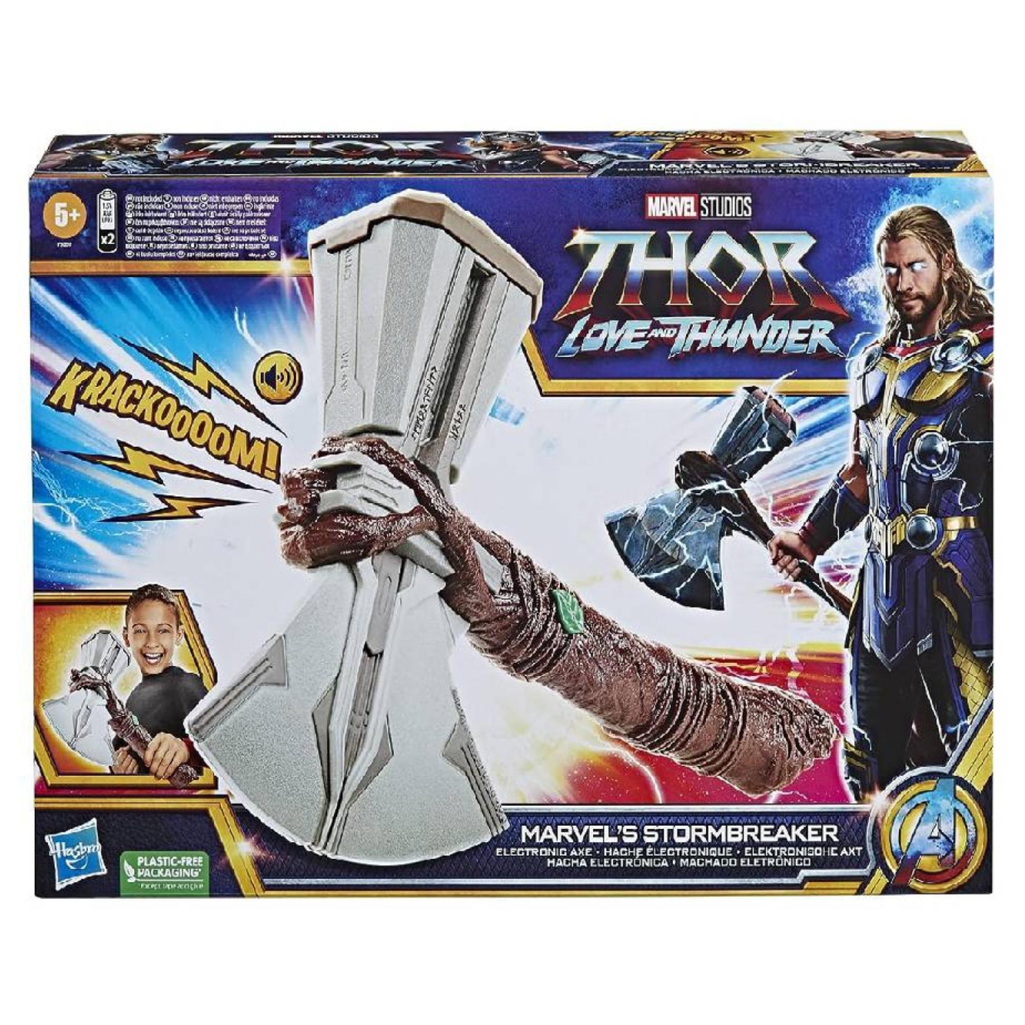 Juguete Stormbreaker Hacha Electronica Thor Infantil-2