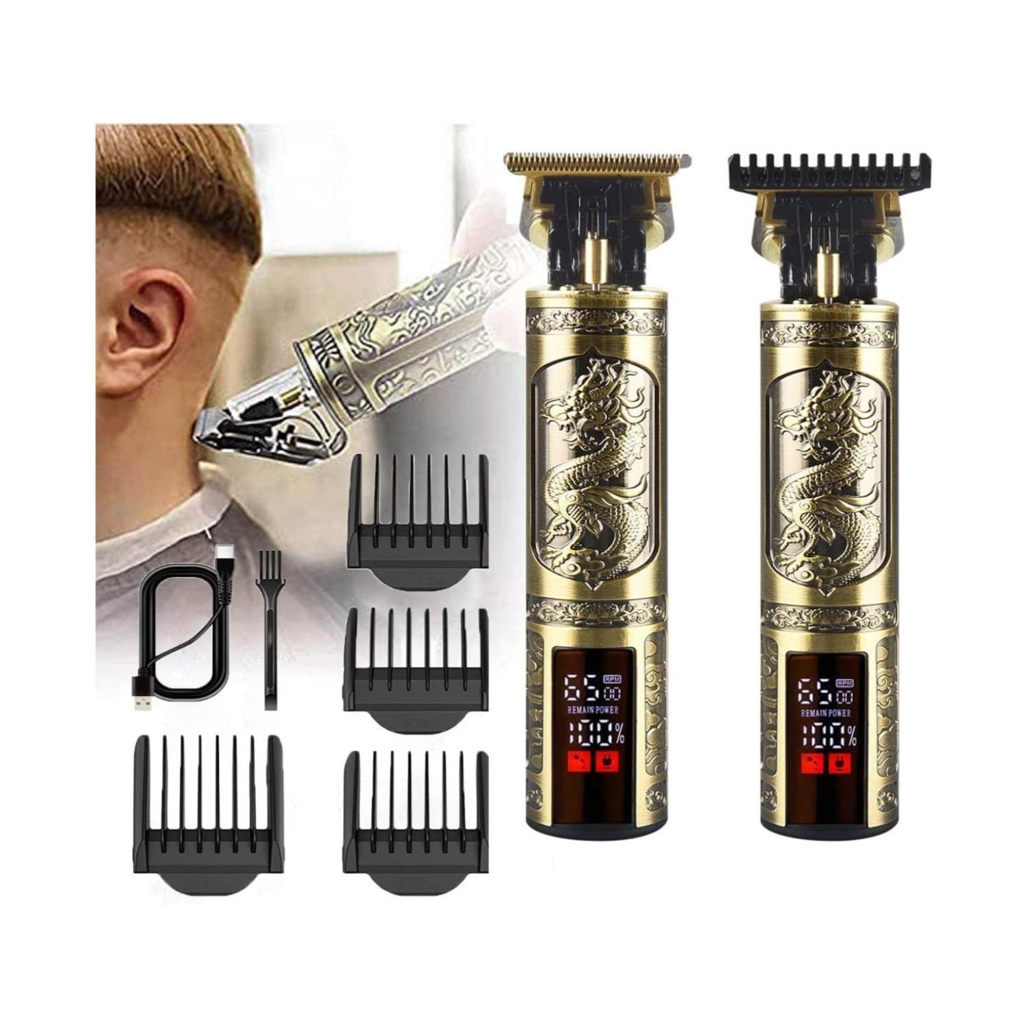 Maquina Cortadora De Pelo Y Barba Inalambrica Recargable USB-2