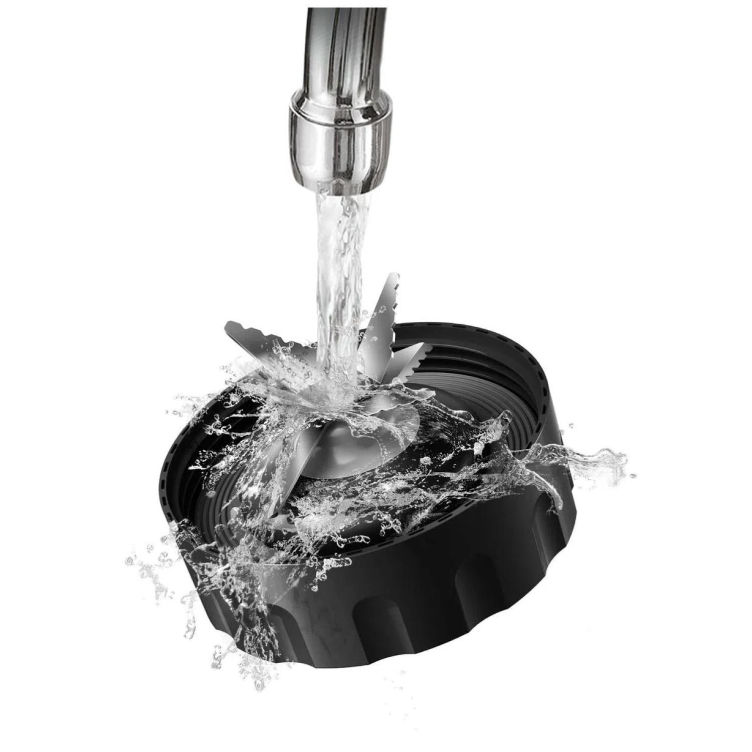 Licuadora Electrica Vaso Vidrio 2L 1200W Negro HR2242/90-4