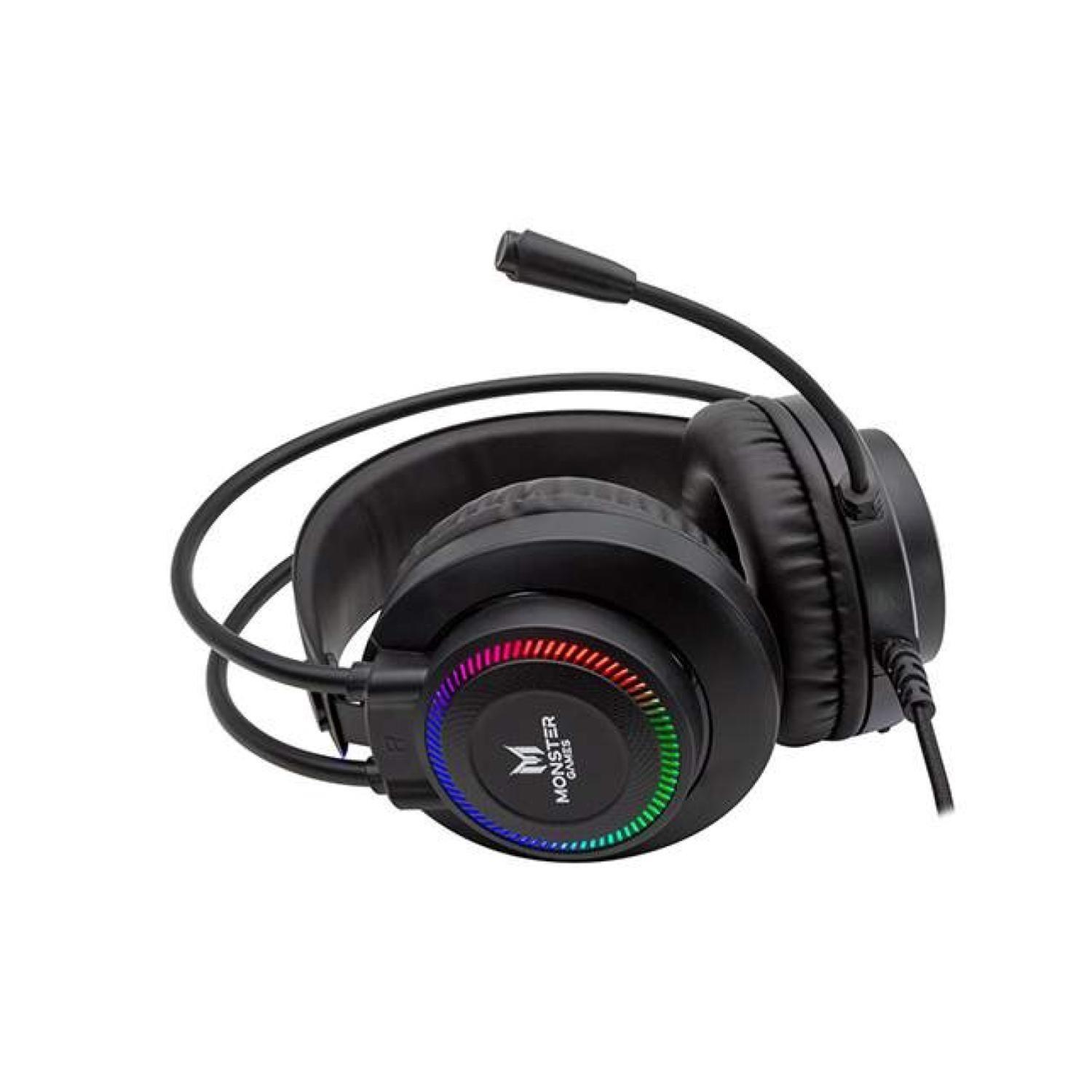 Audifonos Gamer Jack 3.5 USB RGB PS4 PC Throb -2