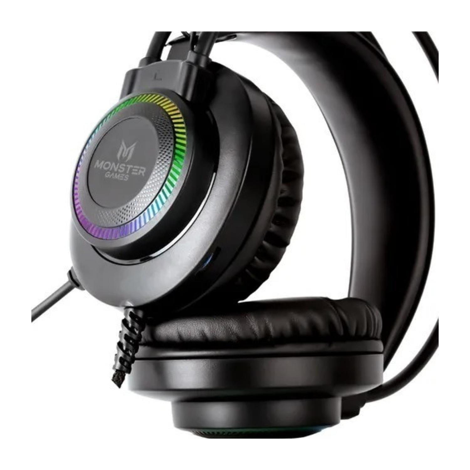Audifonos Gamer Jack 3.5 USB RGB PS4 PC Throb -4