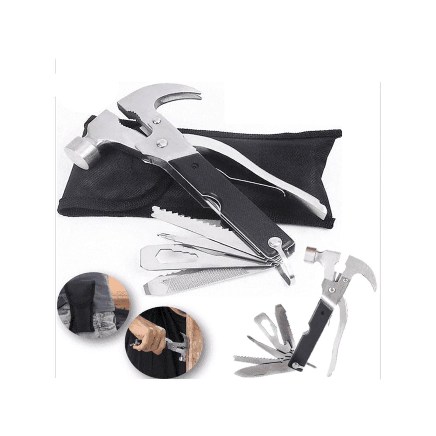 Kit De Martillo Multifuncional 18 En 1 Para Viajes Y Hogar-3