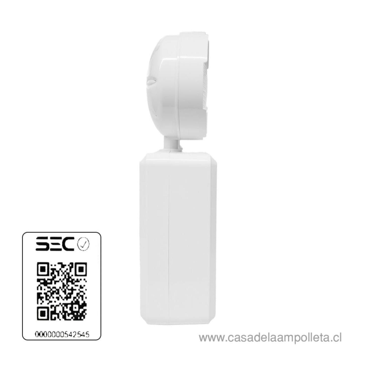 Lampara De Emergencia 2 Focos LED 1500W 350lm Megabright-3