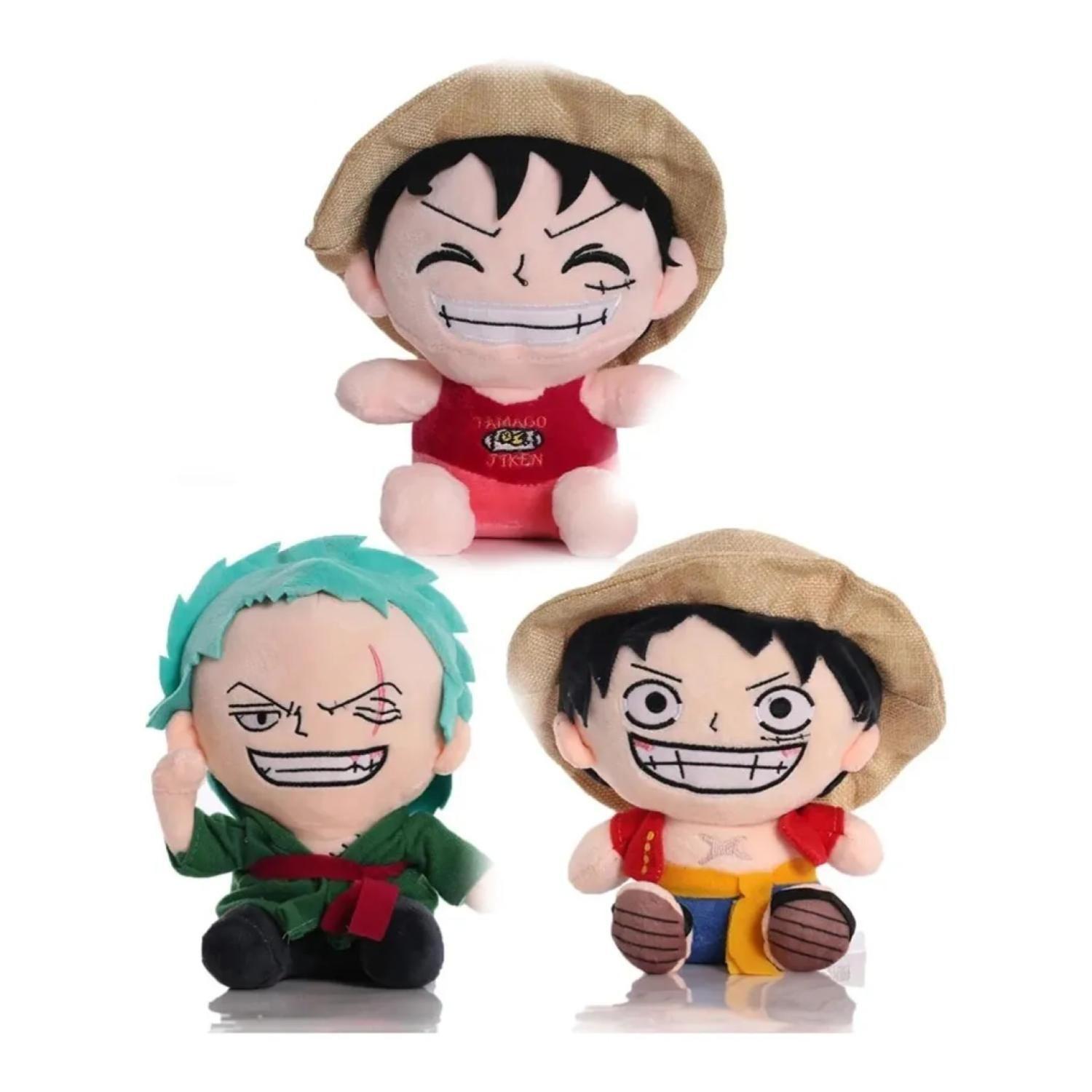 Juguete Peluche Zoro 20cm One Piece Infantil-2