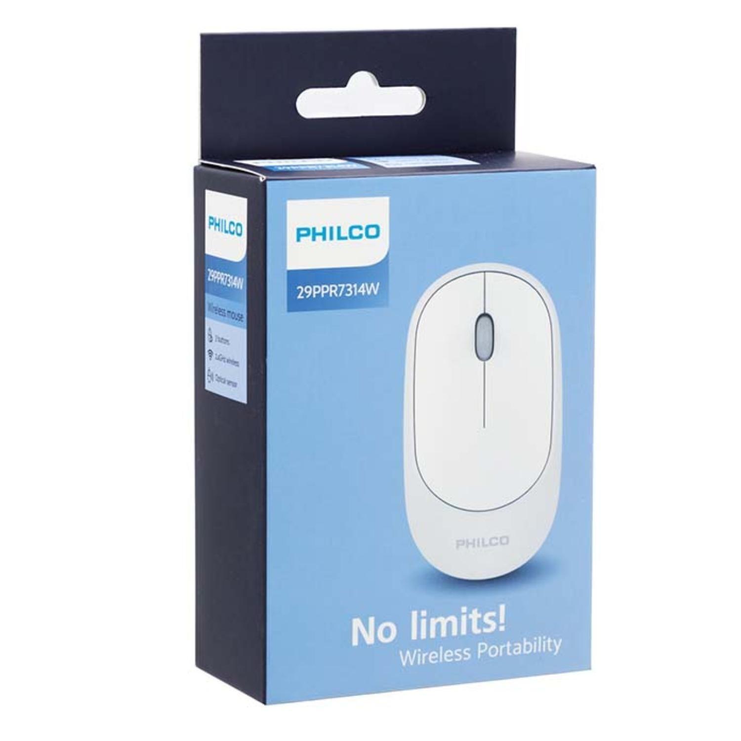 Mouse Inalambrico USB Silencioso 3 Botones Gris-1