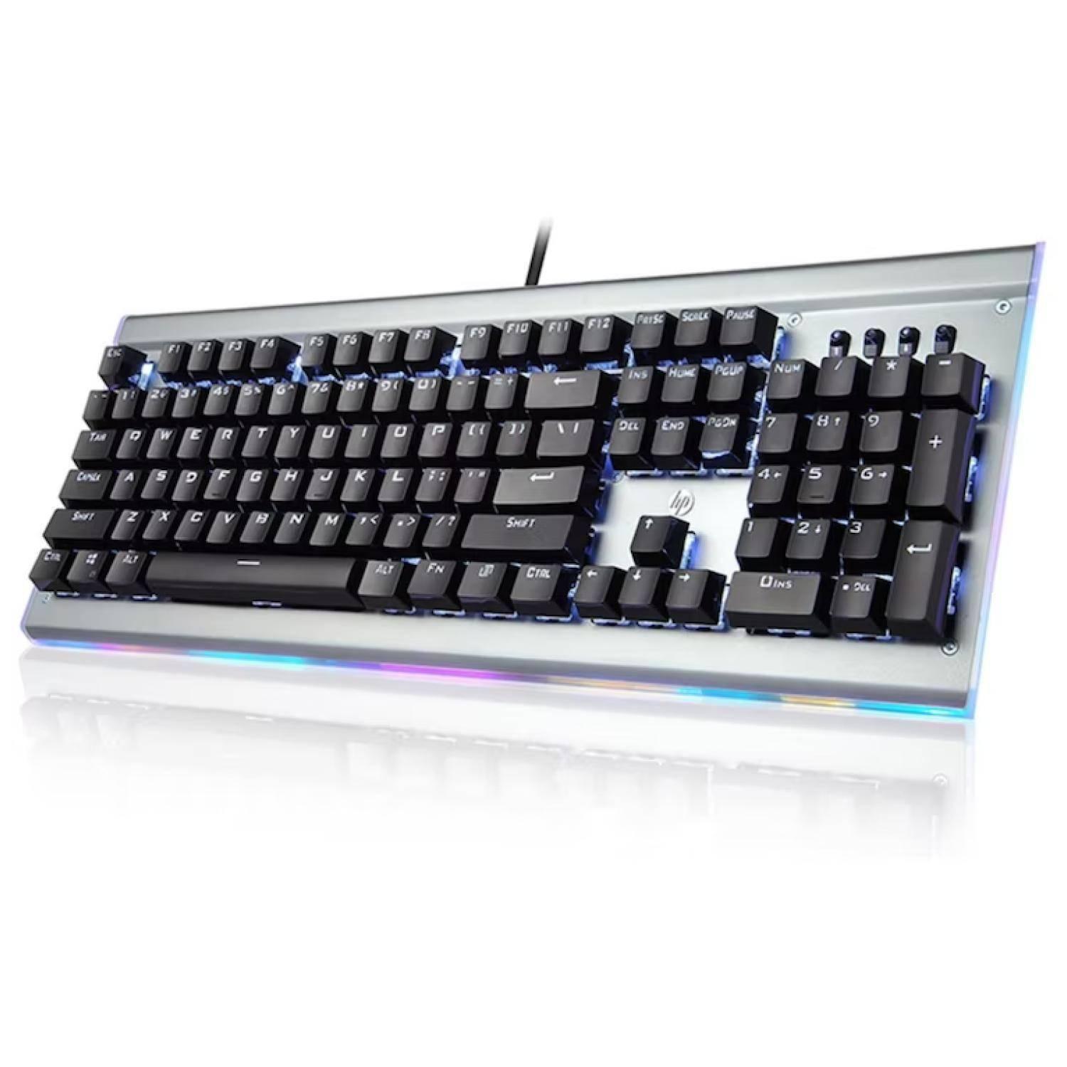 Teclado Mecanico Gamer USB RGB Gris GK520 -2