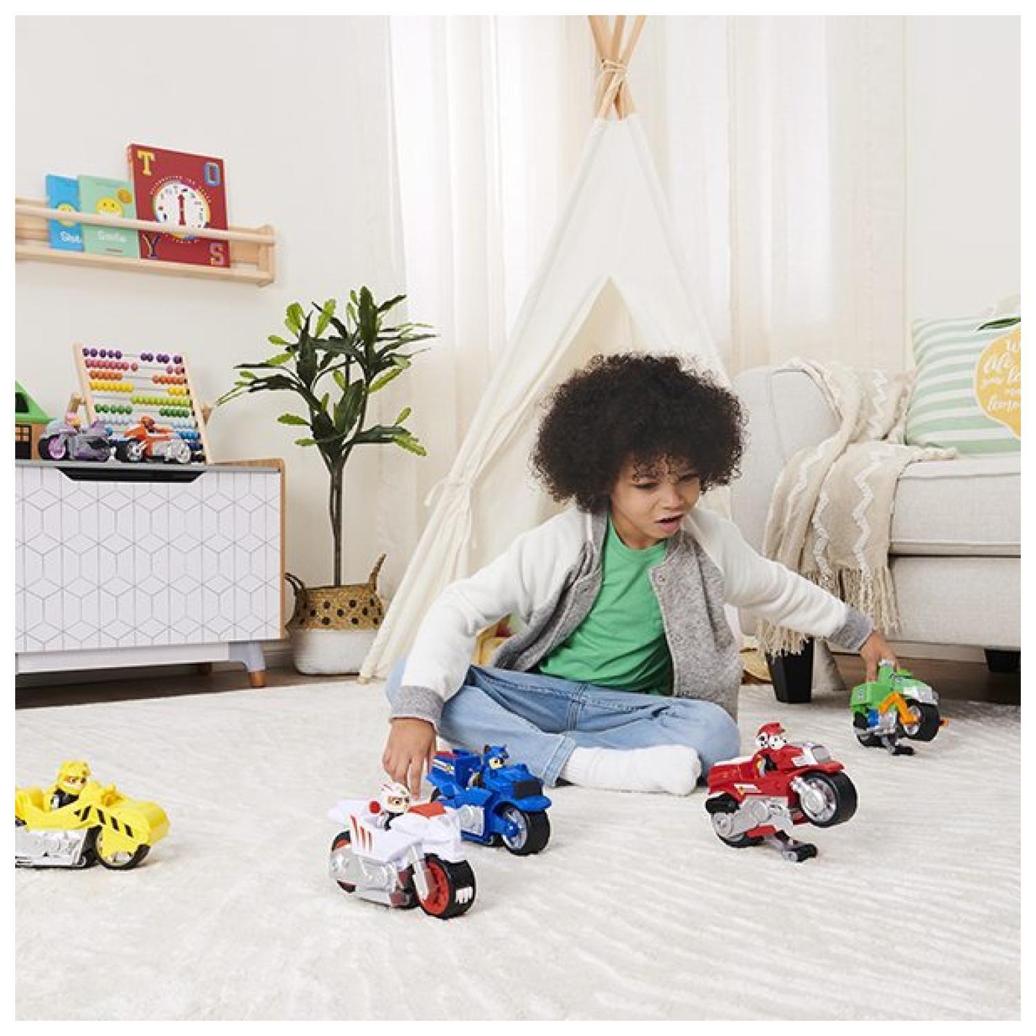 Juguete Marshall Auto Rojo Friccion Paw Patrol-3