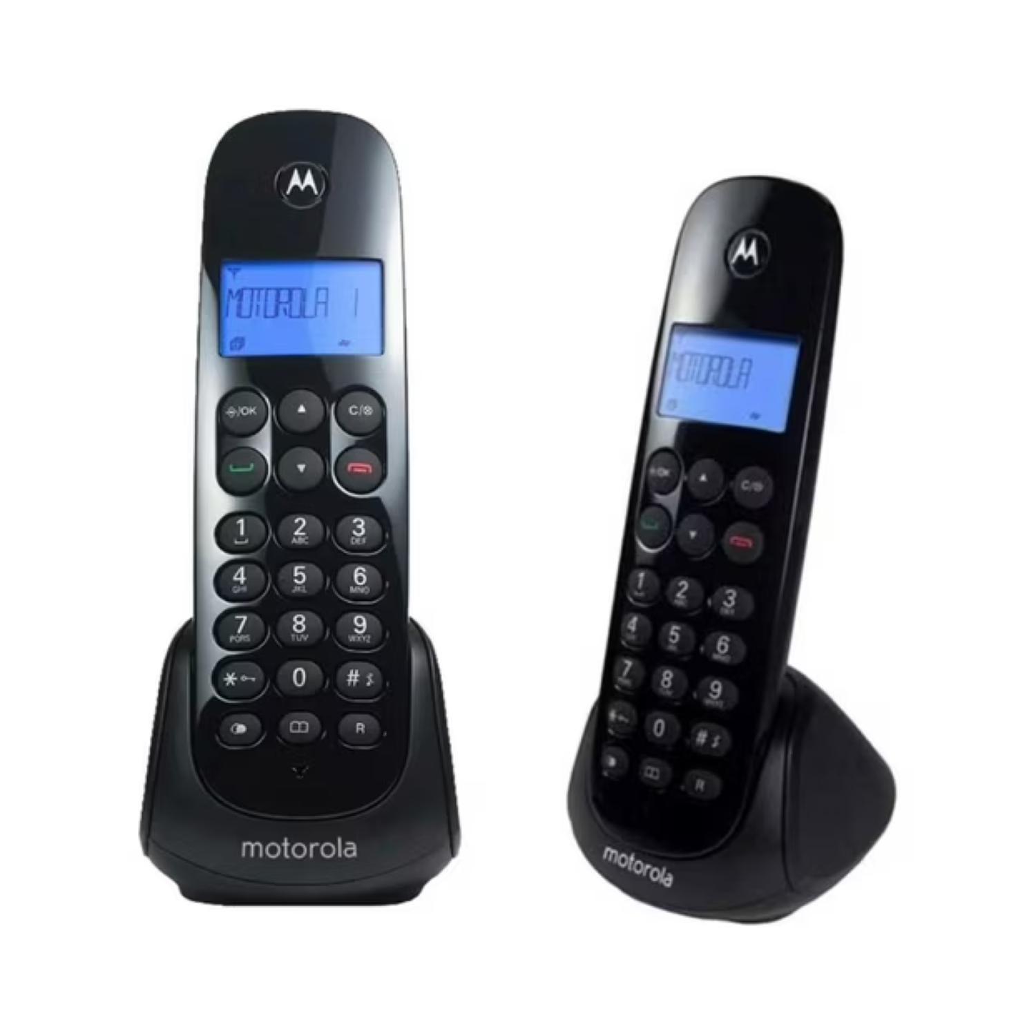 Telefono Sobremesa Digital Inalambrico Negro M700 -0