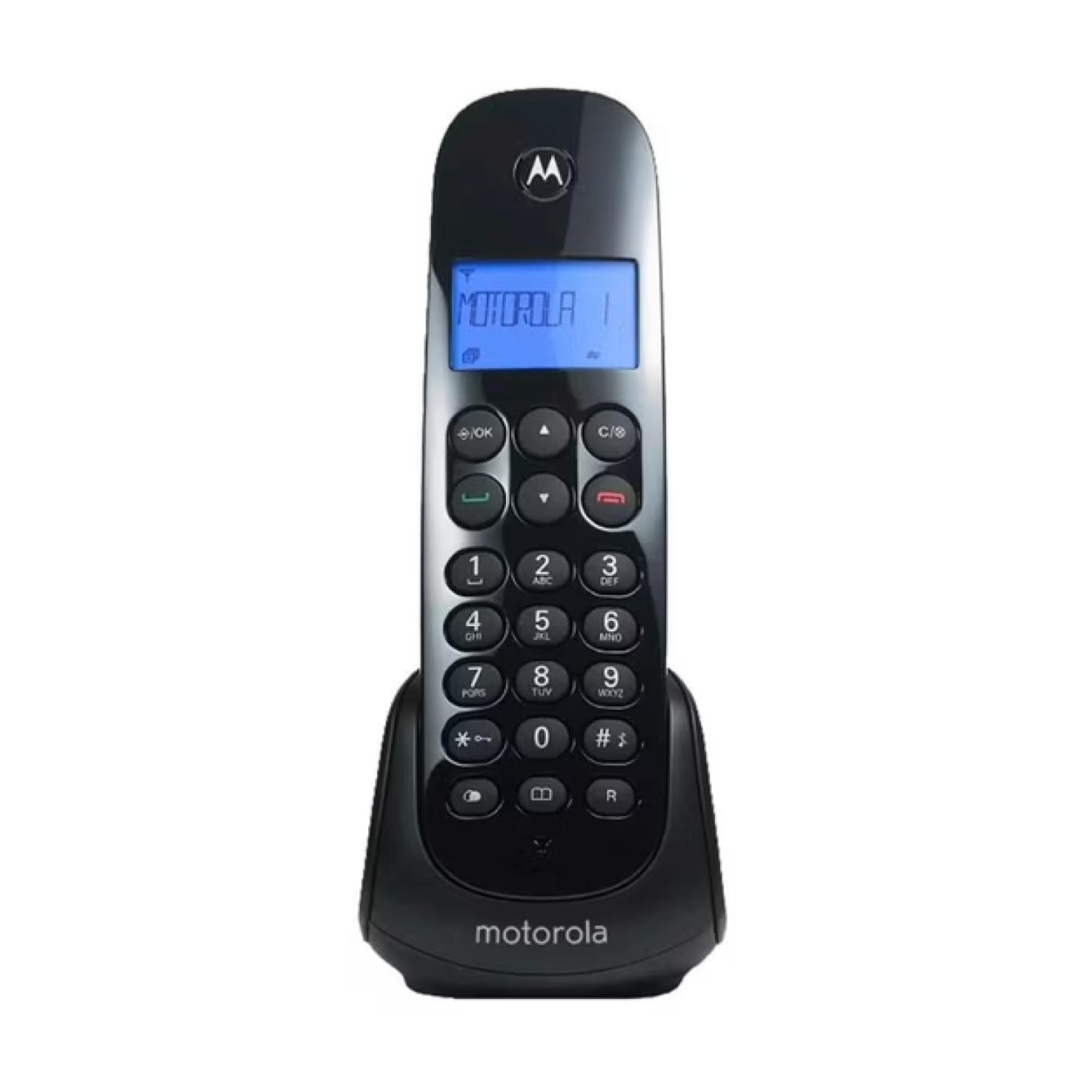 Telefono Sobremesa Digital Inalambrico Negro M700 -1