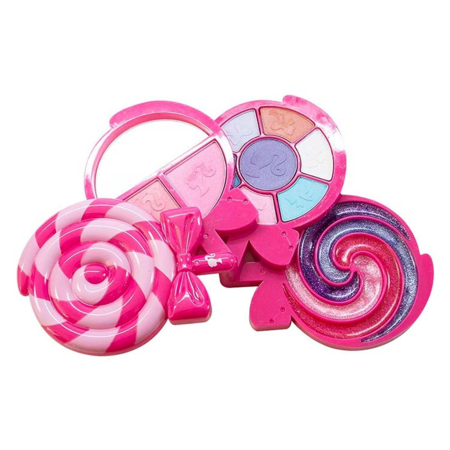 Juguete Set Maquillaje Candy Rosado Infantil Barbie-2