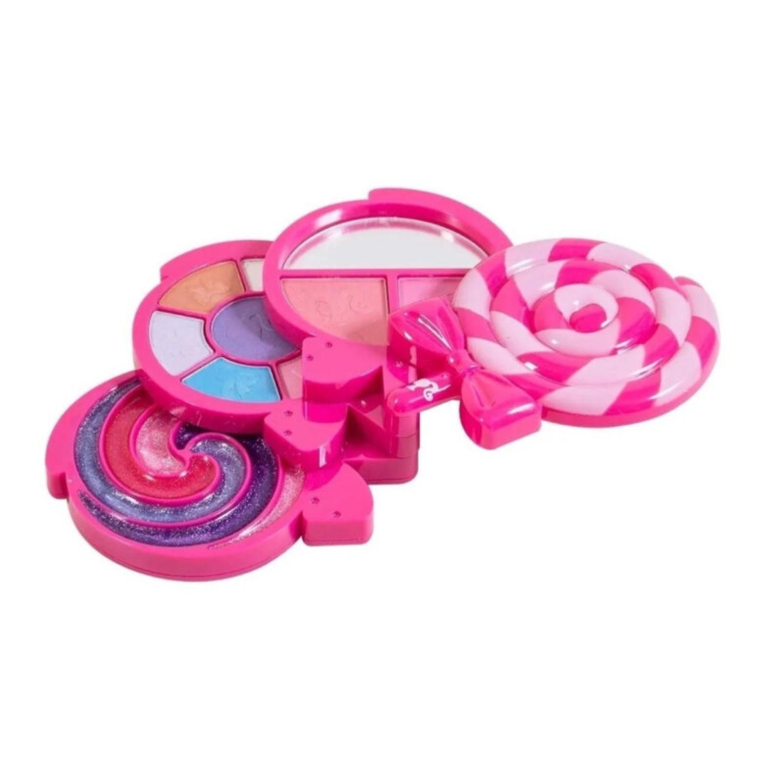 Juguete Set Maquillaje Candy Rosado Infantil Barbie-3