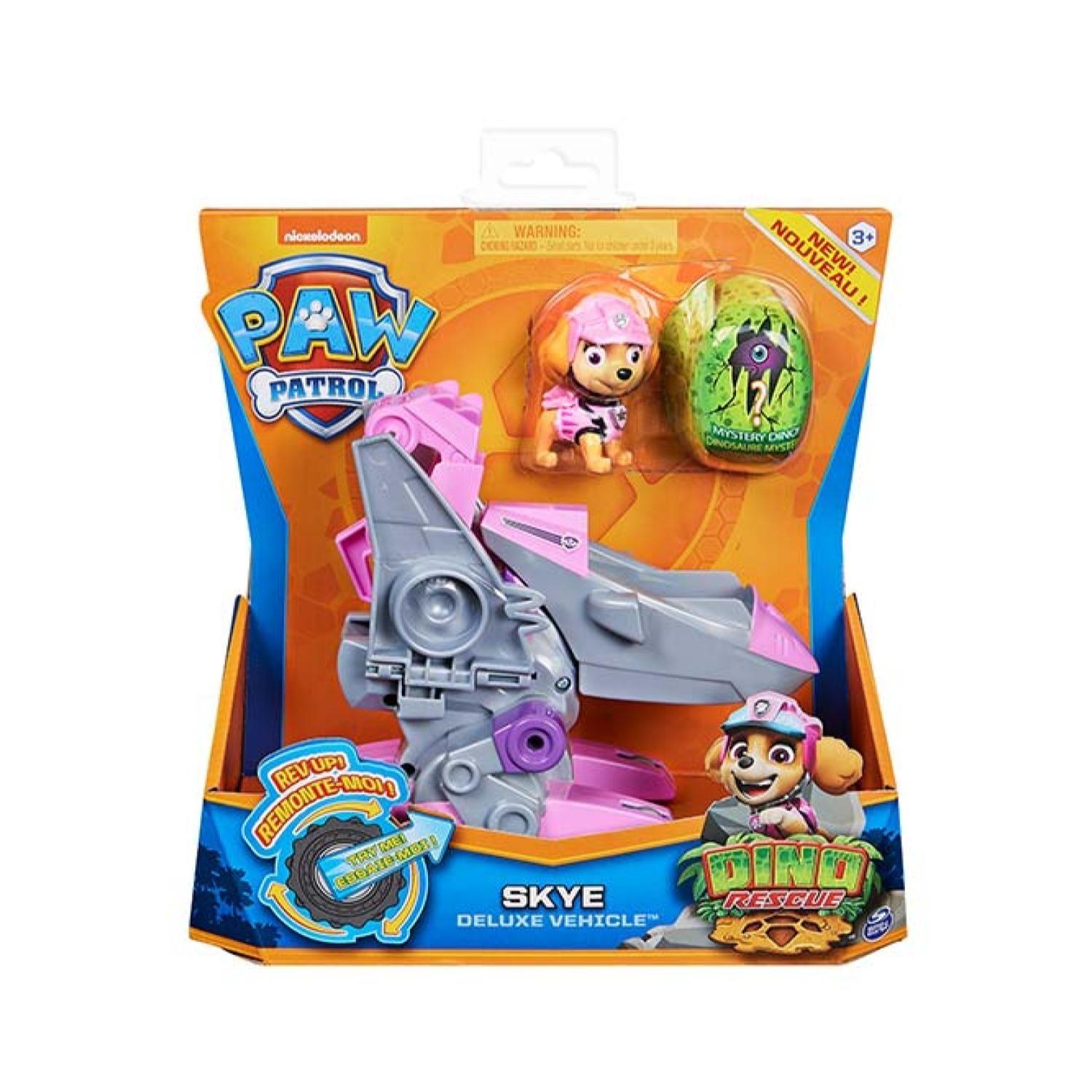 Juguete Skye Dino Rescate Gris Friccion Paw Patrol-3
