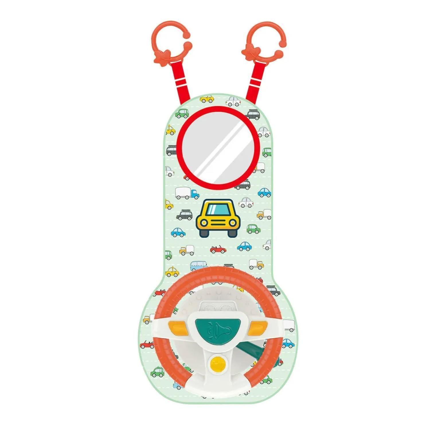 Juguete Simulador De Auto Con Volante Infantil-0