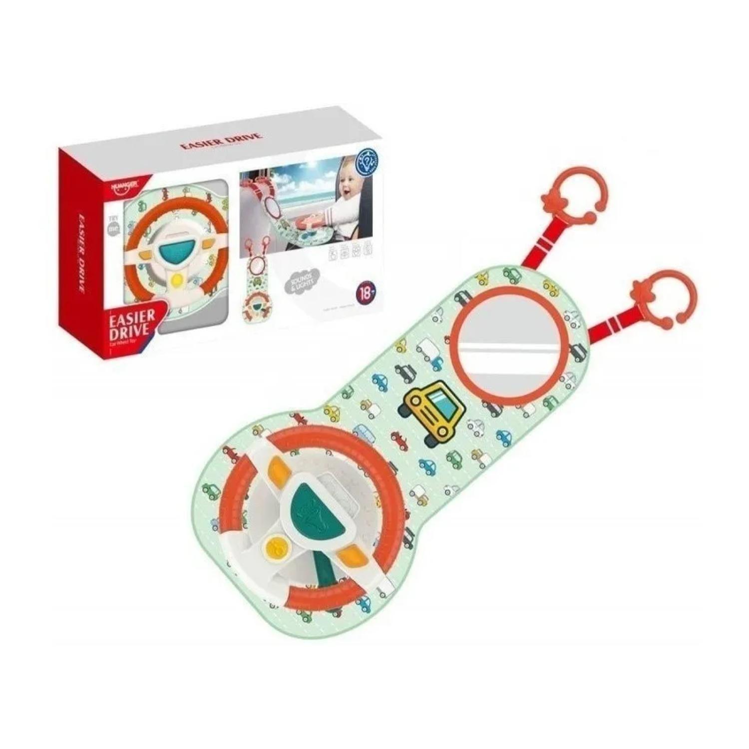 Juguete Simulador De Auto Con Volante Infantil-7