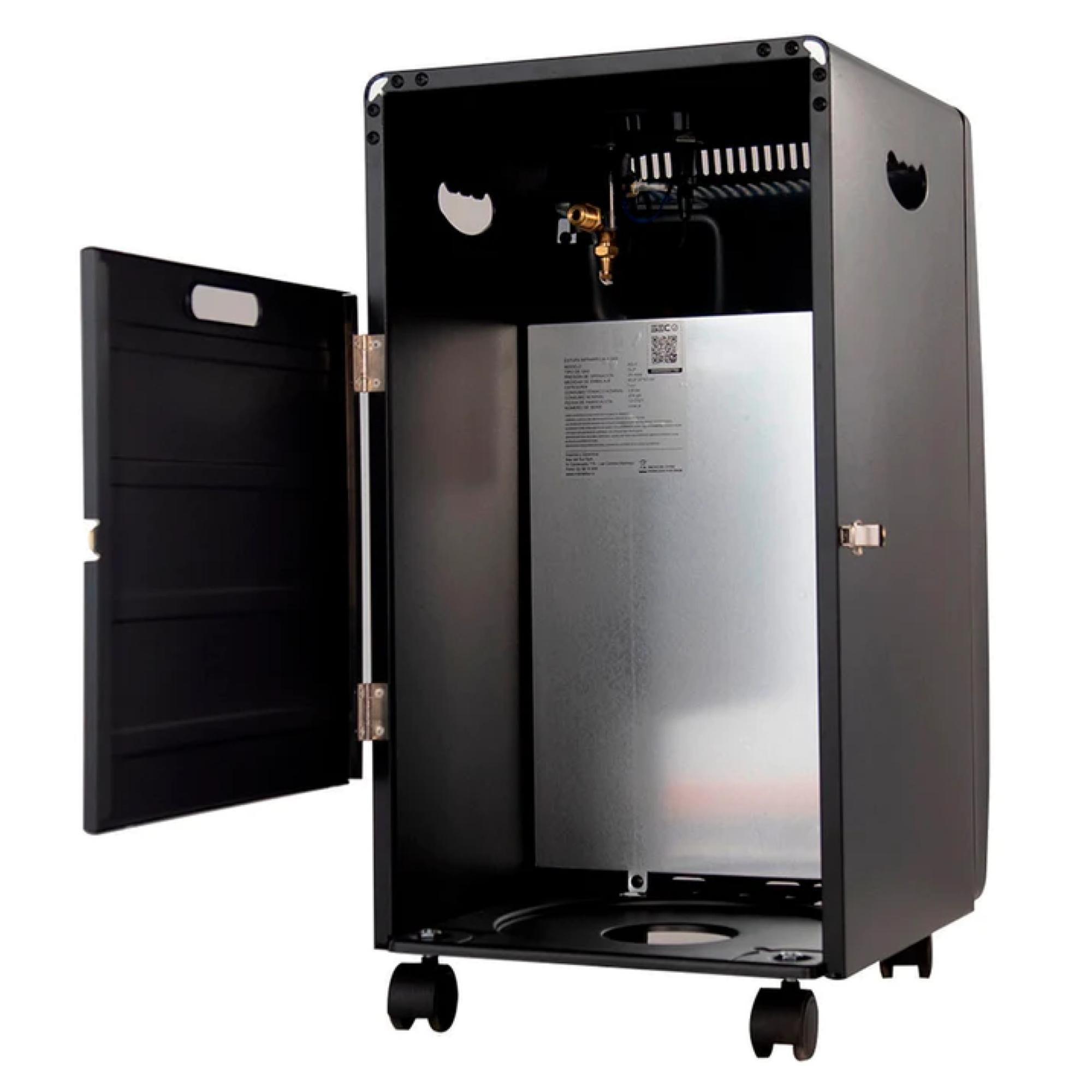 Estufa Infrarroja A Gas Calefaccion 5 Kilos Negro KG-5-2