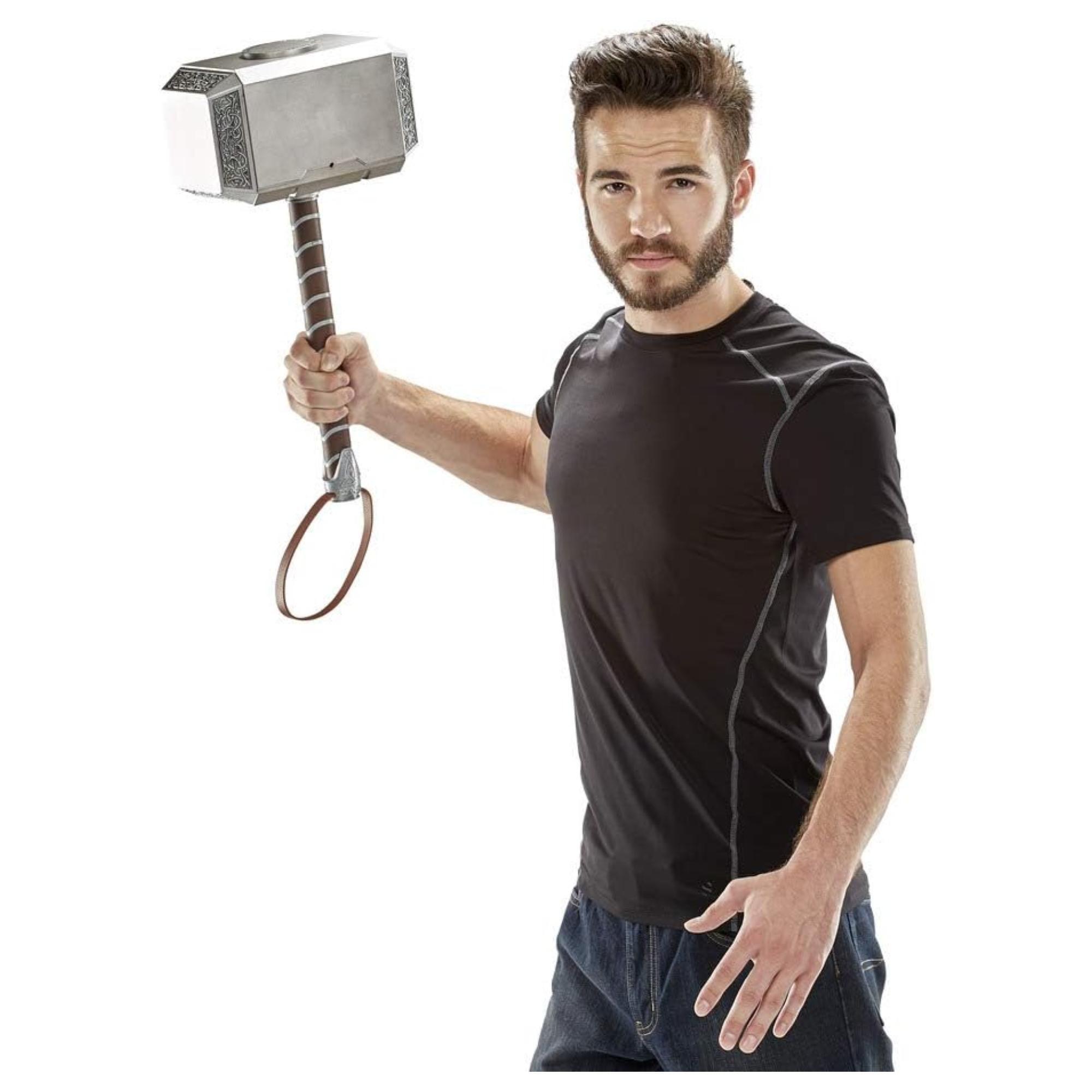 Juguete Martillo De Thor Electrico Infantil Thor Mjolnir-3