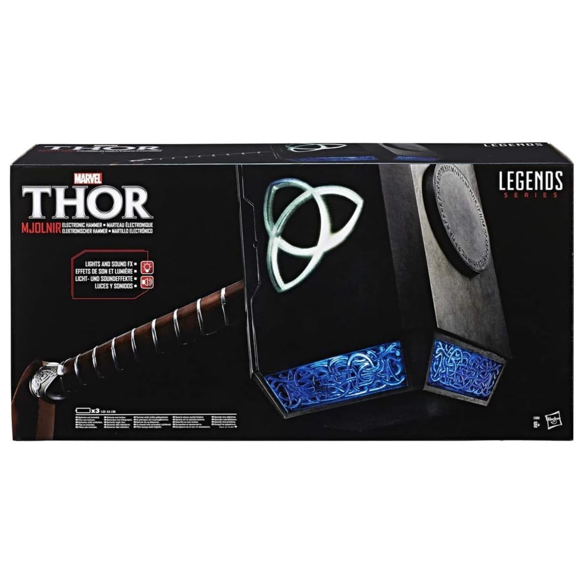 Juguete Martillo De Thor Electrico Infantil Thor Mjolnir-4