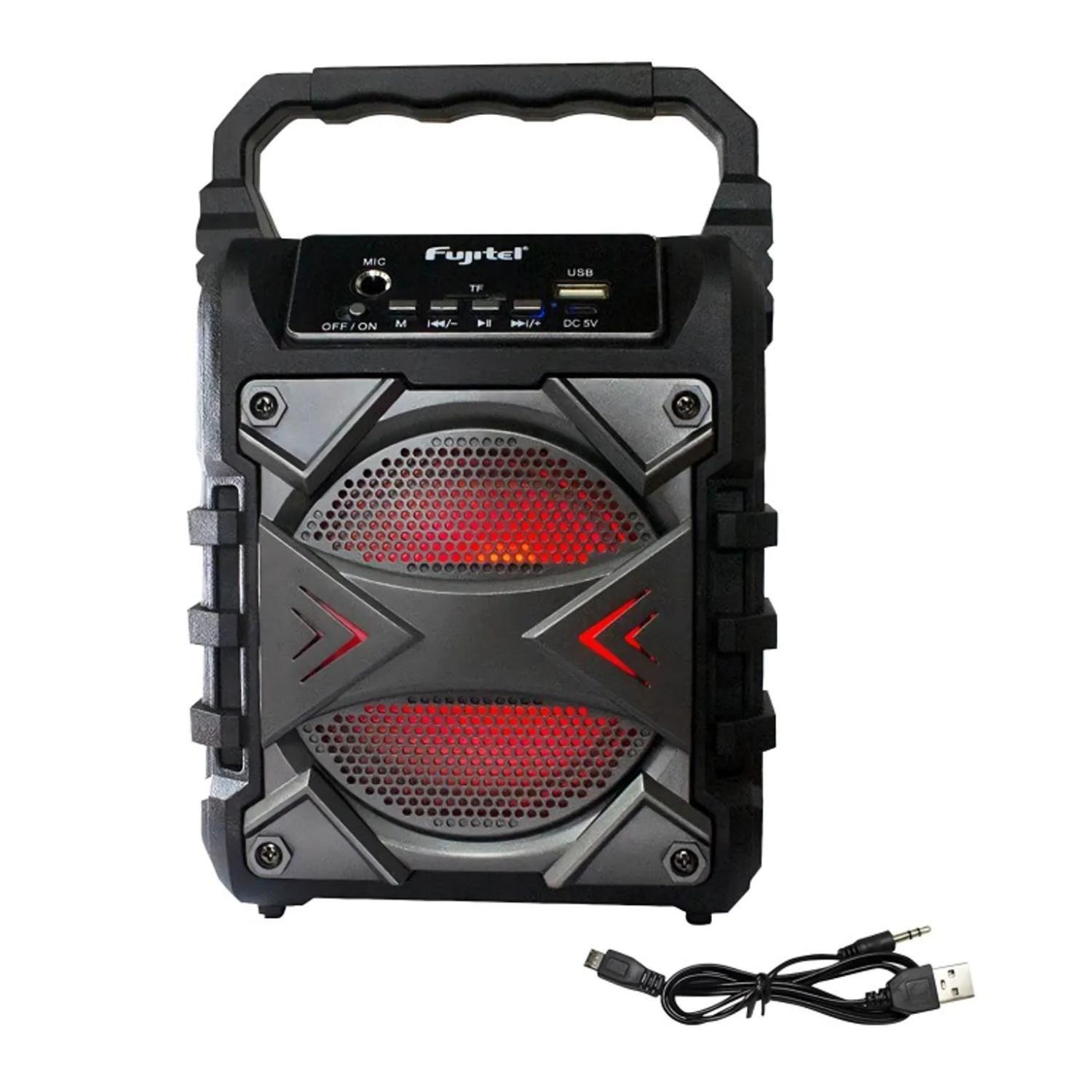 Parlante BLuetooth Recargable 5W Negro 4010N Fujitel-0