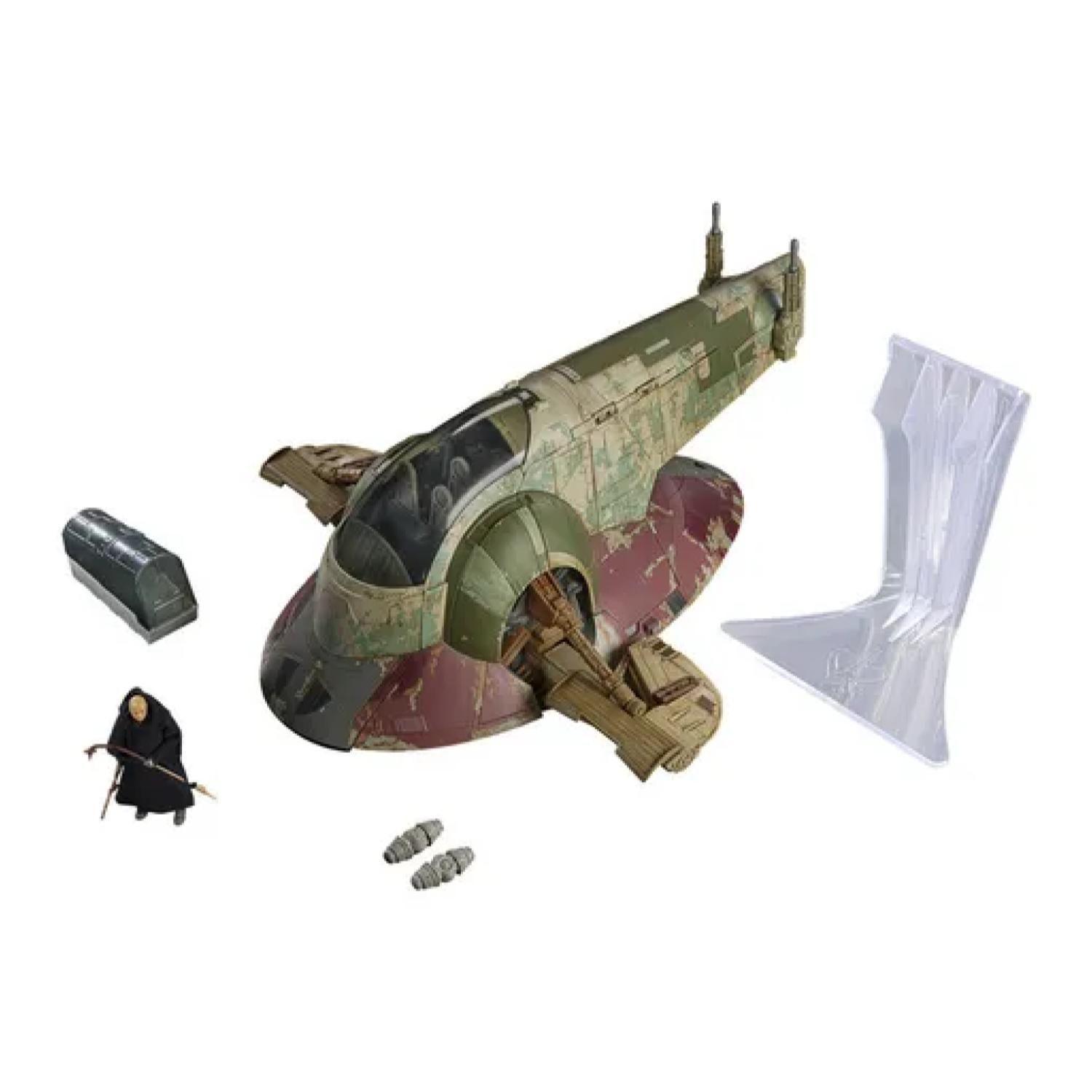 Juguete Figura Nave Estelar Boba Fett Star Wars Infantil-3