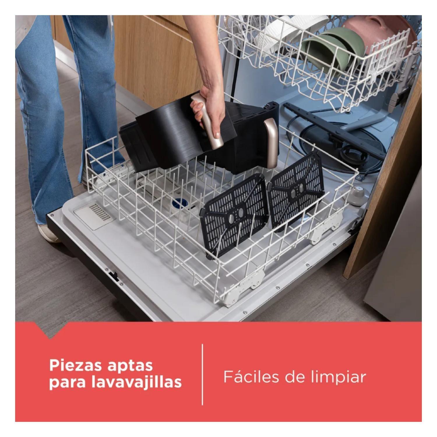 Freidora De Aire Air Frye 2 Bandejas 9L Digital Purifry Black Decker-2