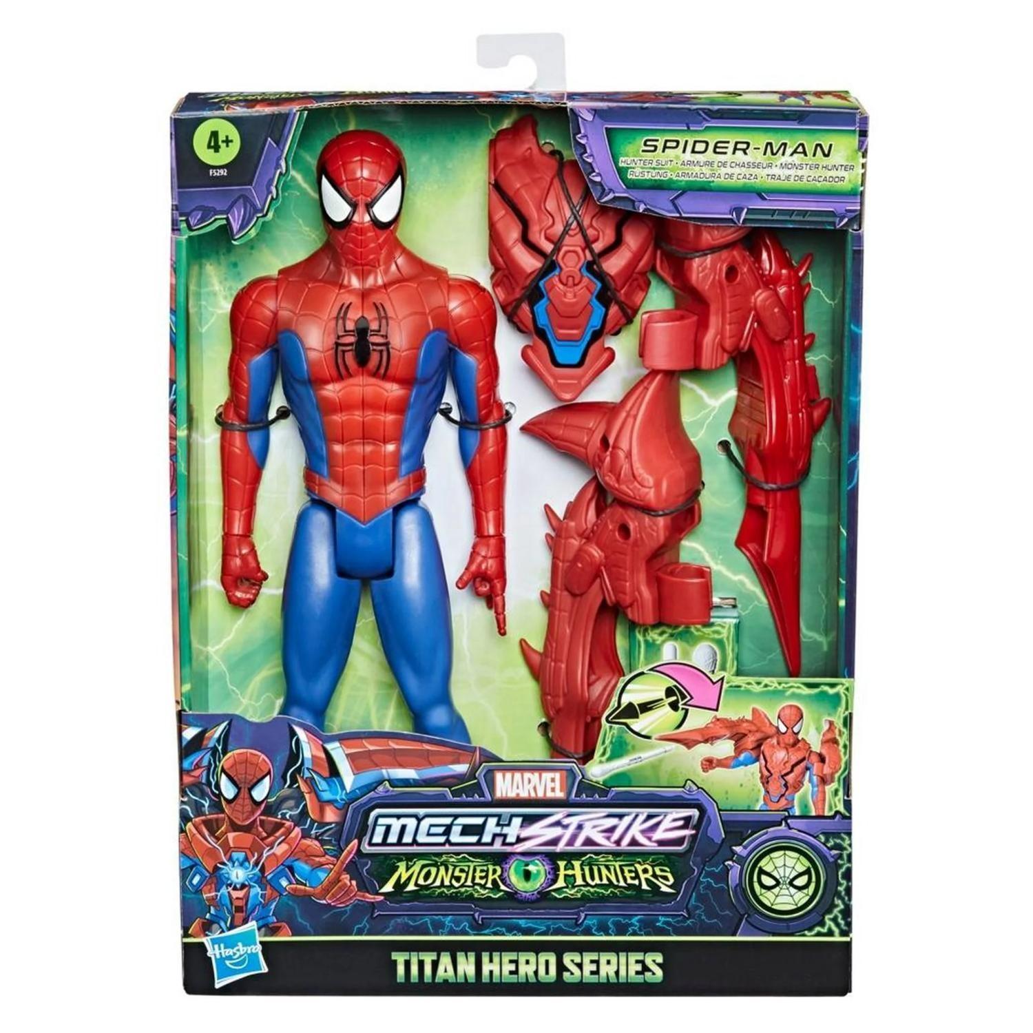 Juguete Figura De Accion SpiderMan Mechstrike Monster Hunters-2