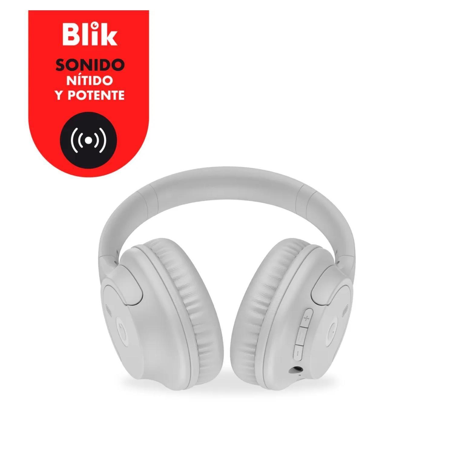 Audifonos Bluetooth OverEar Plegables Gris Soul250 Blik-2