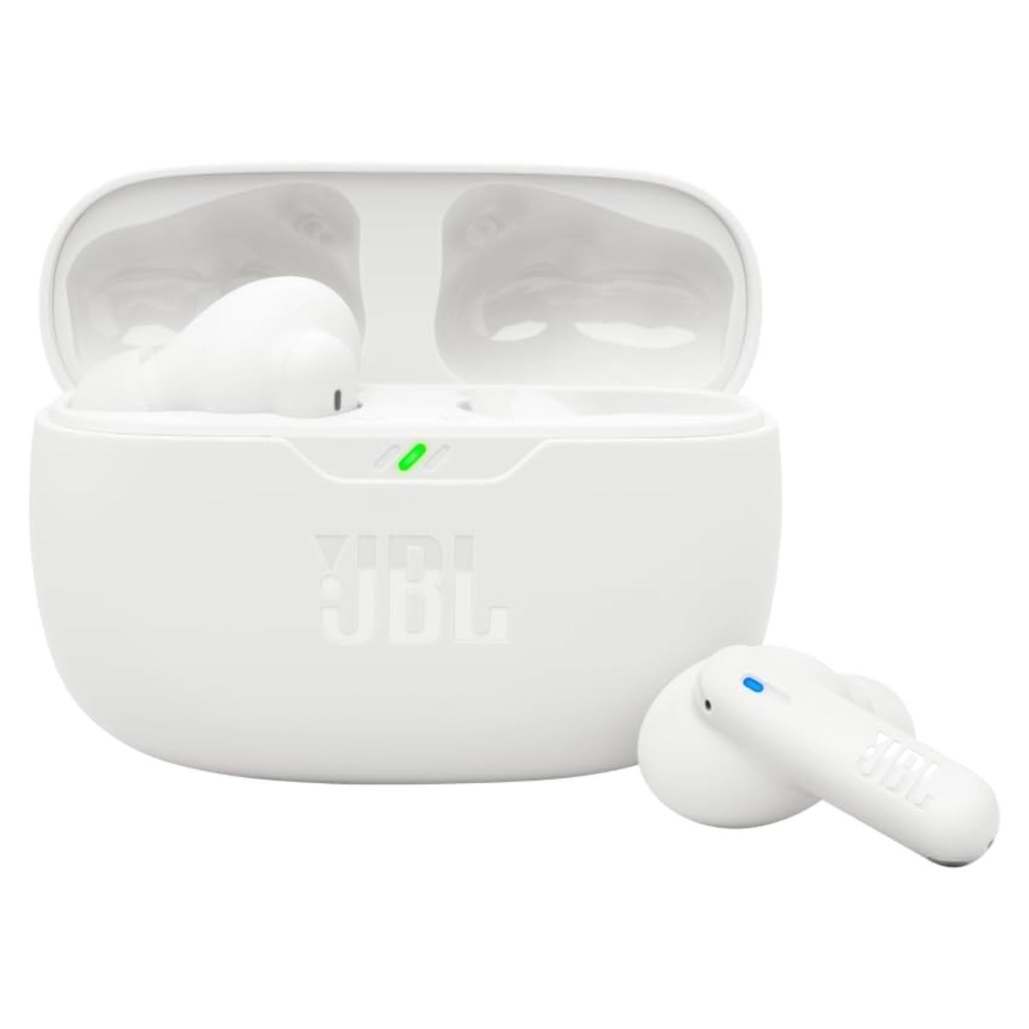 Audifonos Bluetooth InEar TWS Blanco Vibe Beam 2 JBL-0