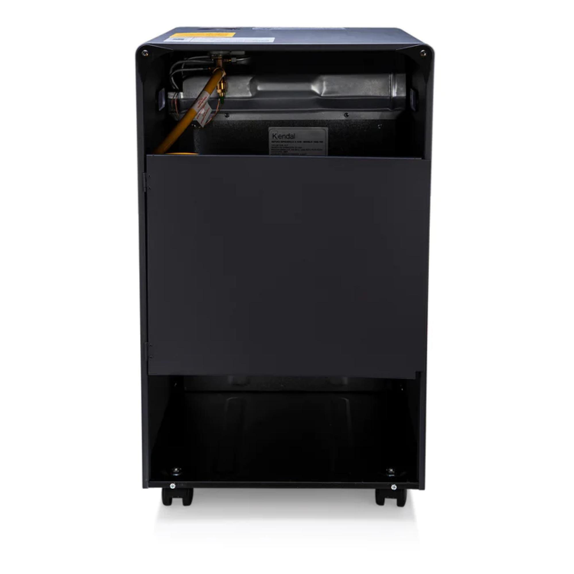 Estufa Infrarroja A Gas Calefaccion 15 Kilos Negro KGQ-15N-2