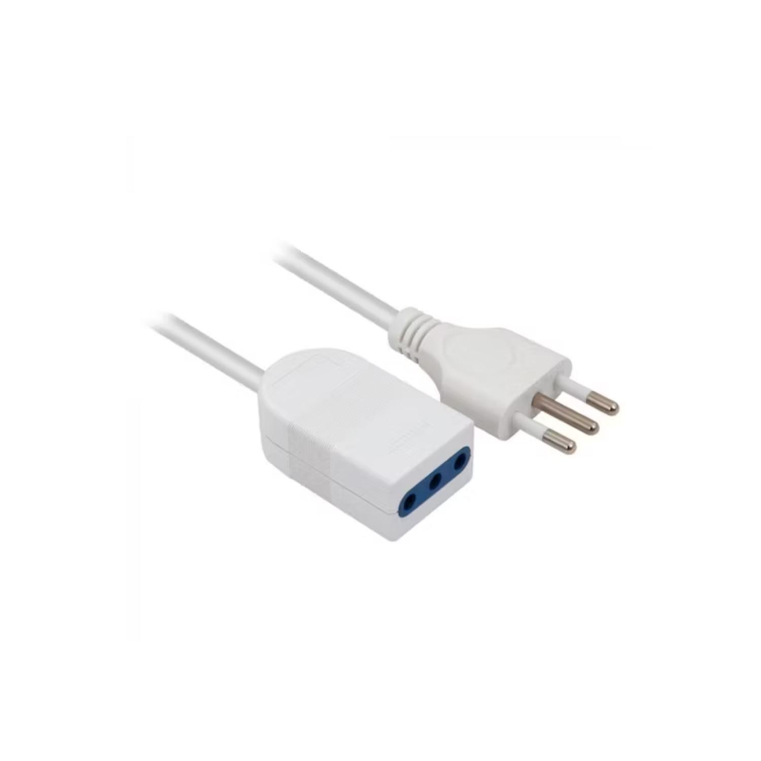 Extension Alargador 5 MTS 250V 10A Blanco -3