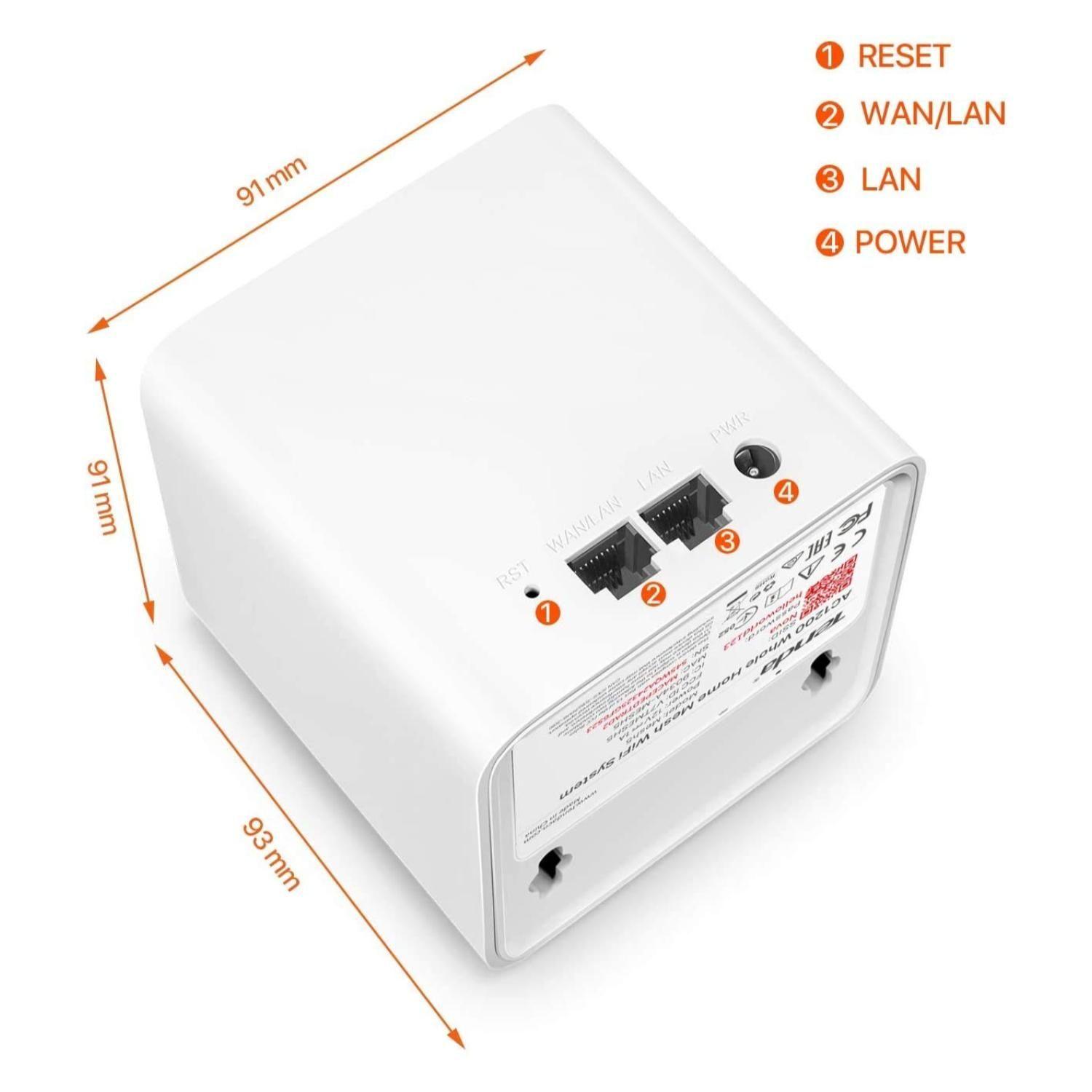 Router Extensor Repetidor Nova NW5 AC1200 Dual Blanco -2