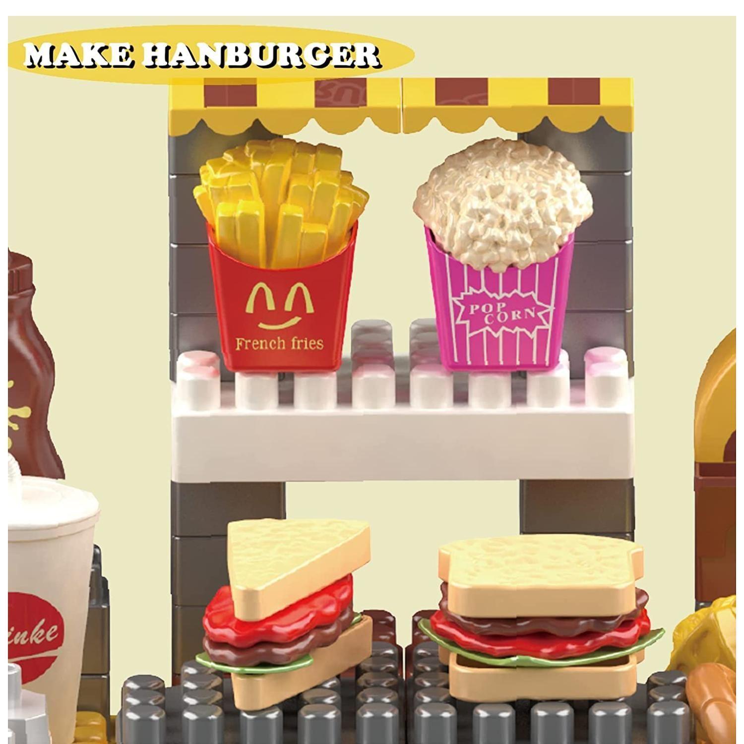 Juguete Cocina De Bloques Construccion 117 Piezas Accesorios-2