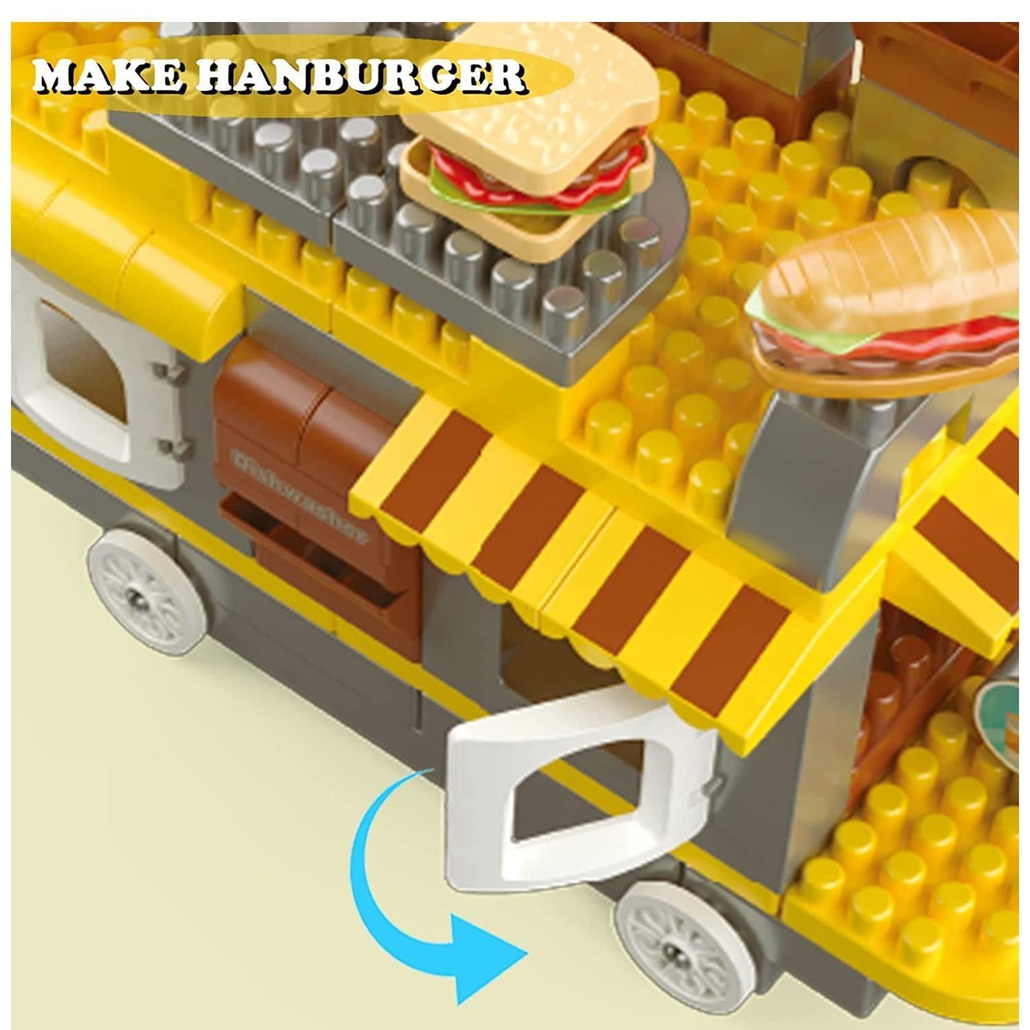 Juguete Cocina De Bloques Construccion 117 Piezas Accesorios-3