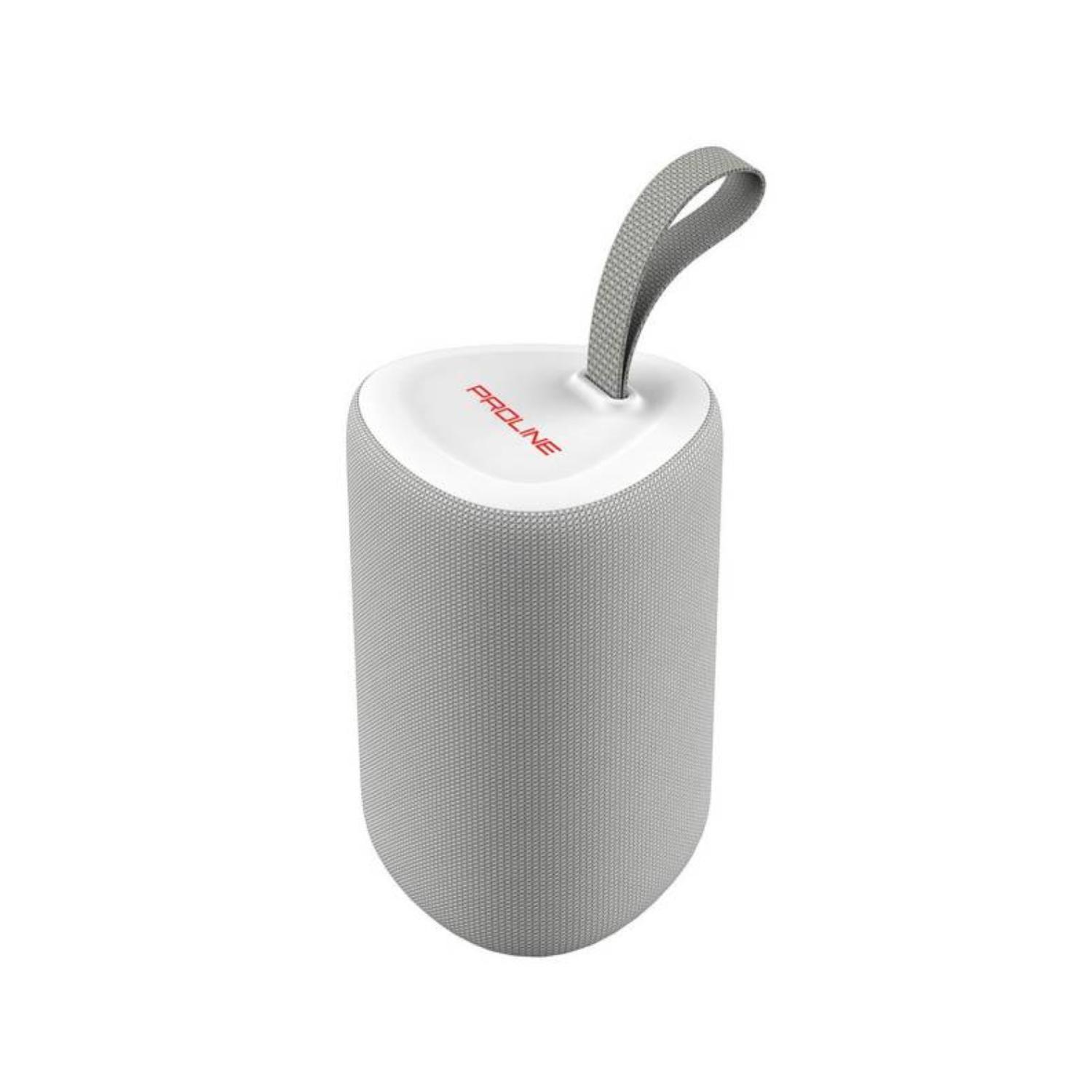 Parlante Bluetooth 6W RMS IPX6 Blanco Zerob Proline -0