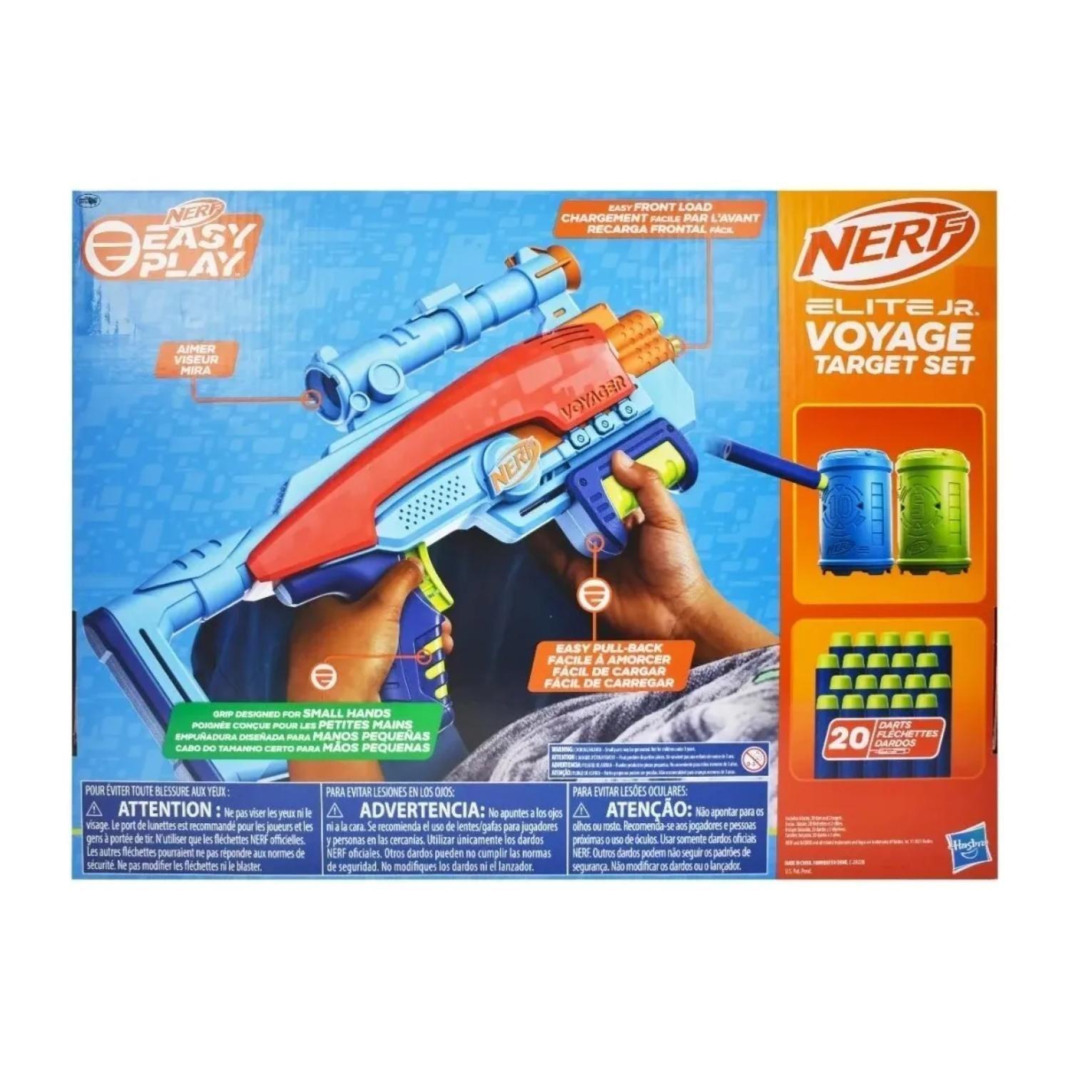 Juguete Lanzador De Dardos Nerf Jr Con 20 Dardos Infantil-4