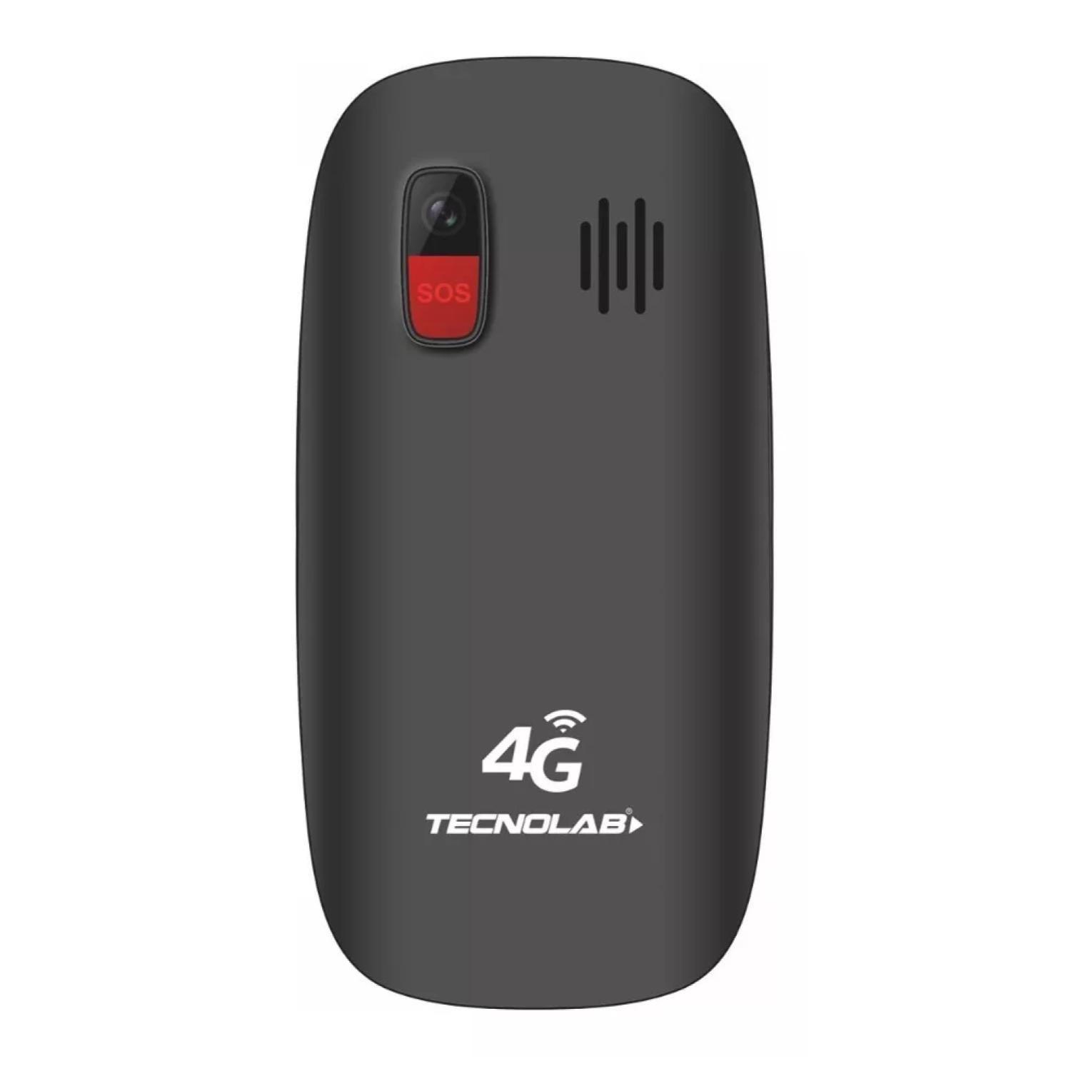 Telefono Senior Adulto Mayor 4G Negro Doble SIM Card-2