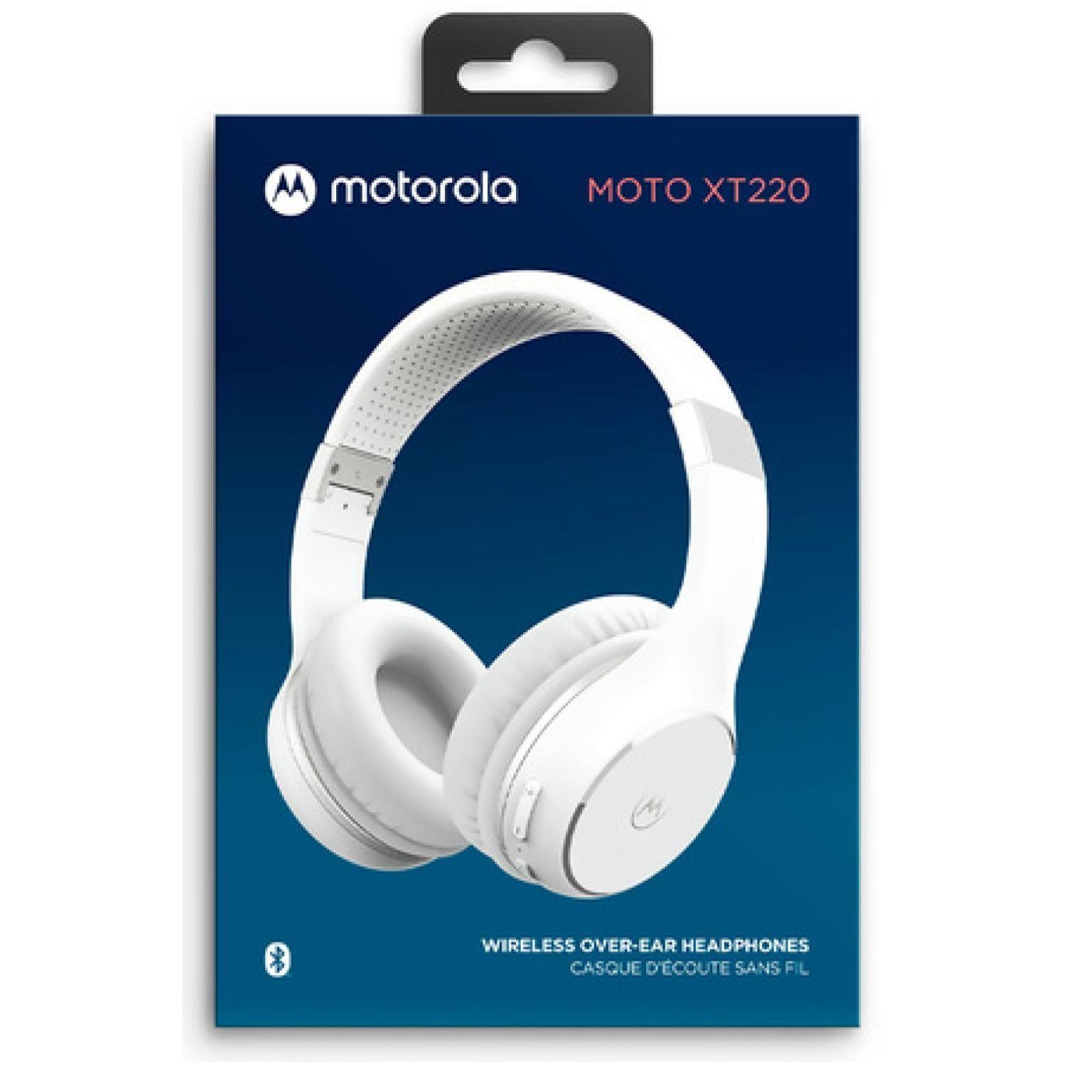 Audifonos Bluetooth Over Ear Blanco XT220 -2