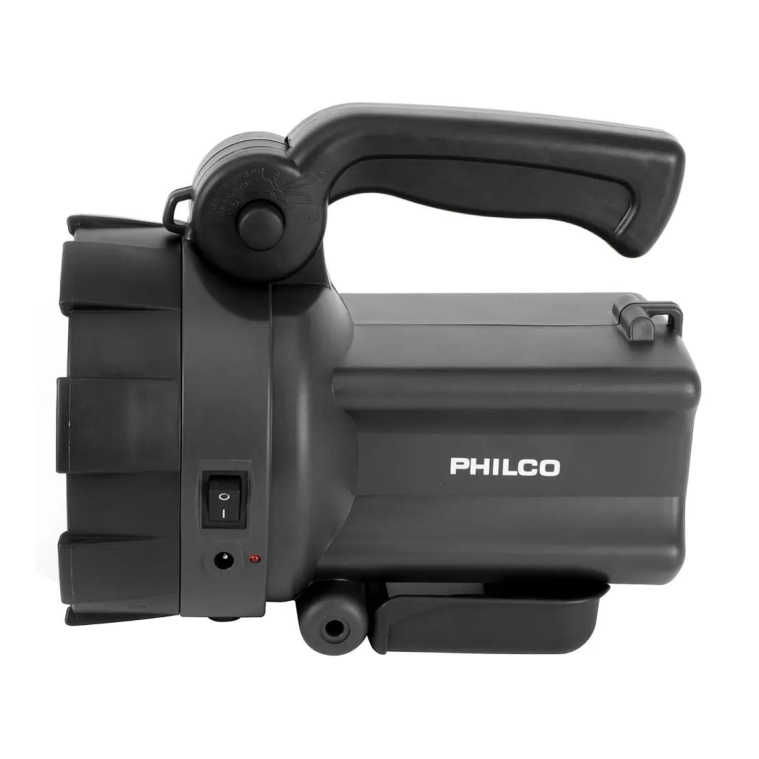 Linterna Foco Recargable 19LED Alto Brillo Negro -2