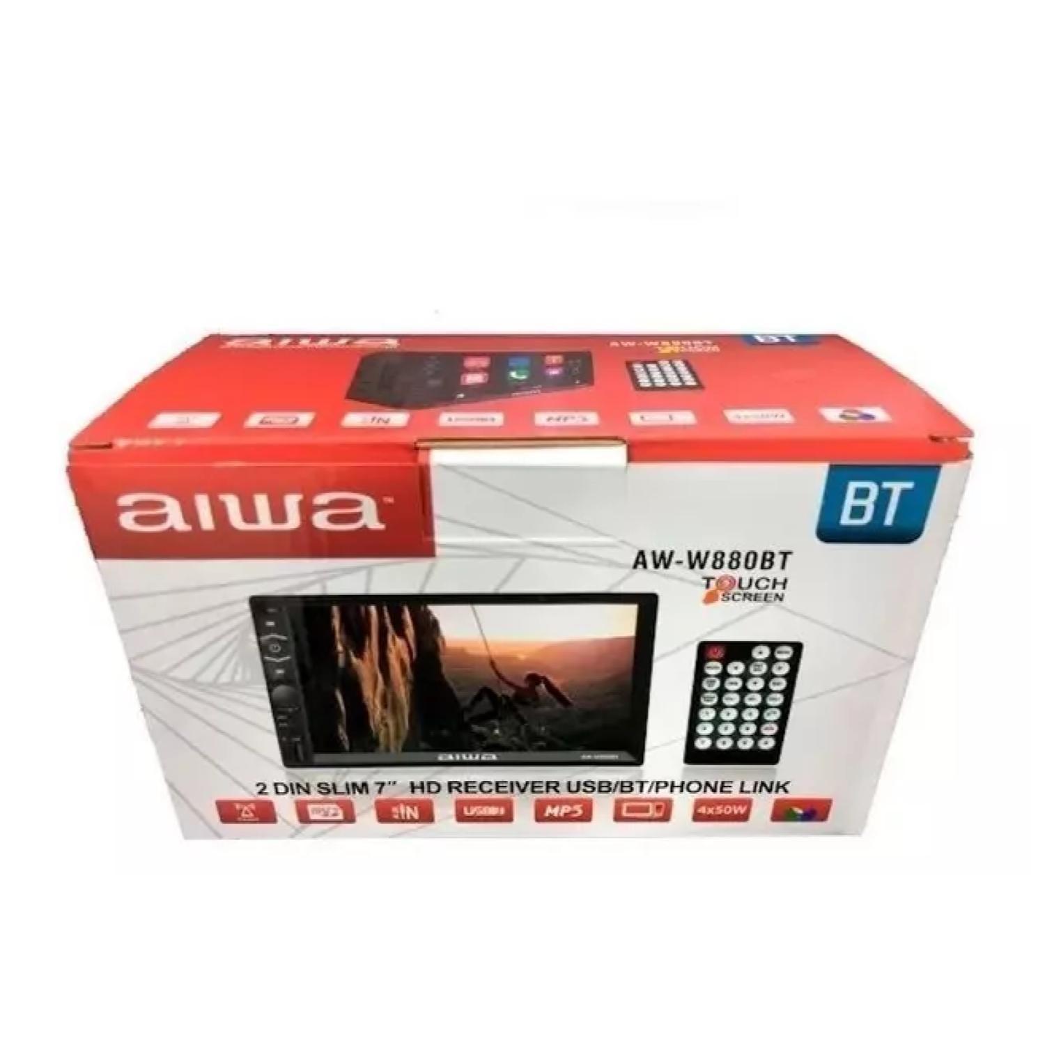 Radio Pantalla Para Automovil 2 Din 7 Mirrorlink W880bt Aiwa-3