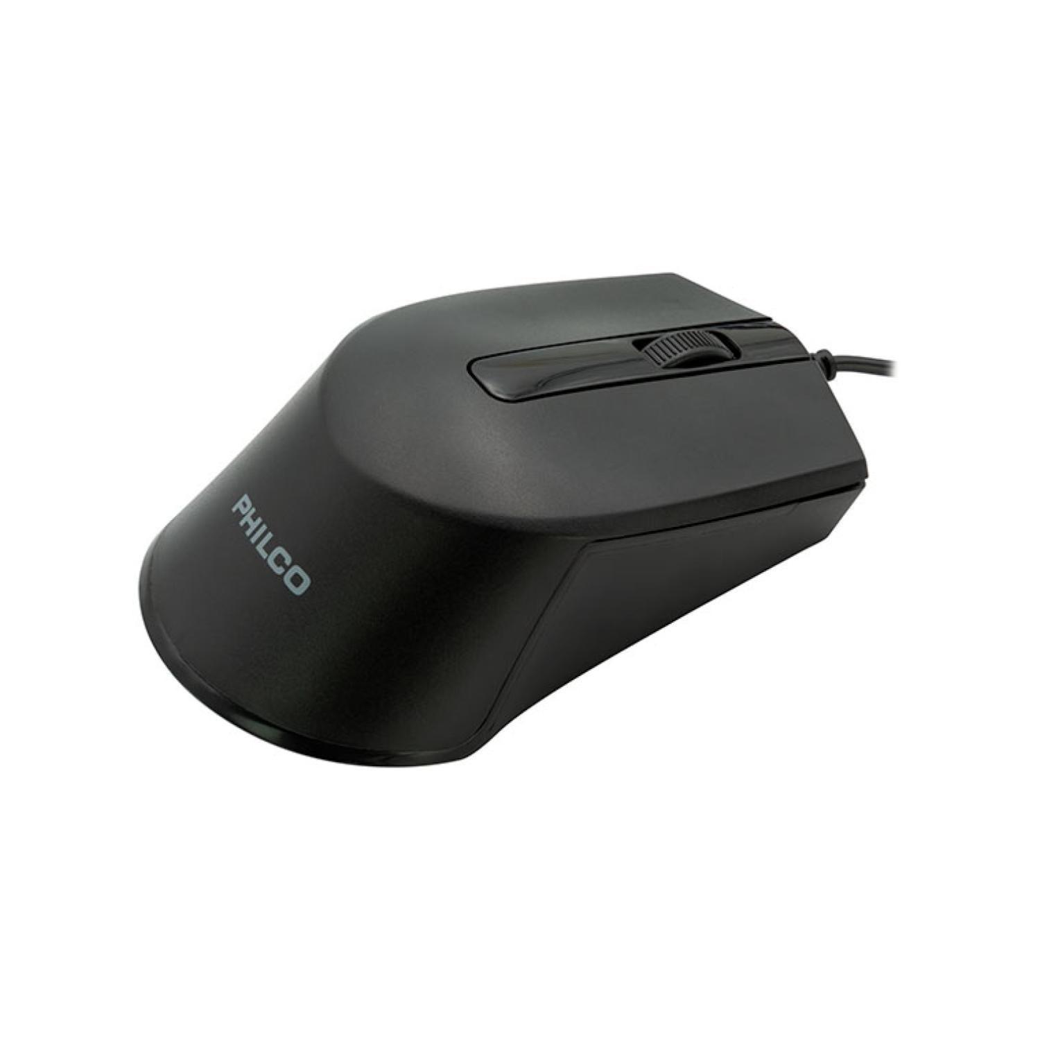 Mouse Alambrico USB 3 Botones Negro SPK7104 -1