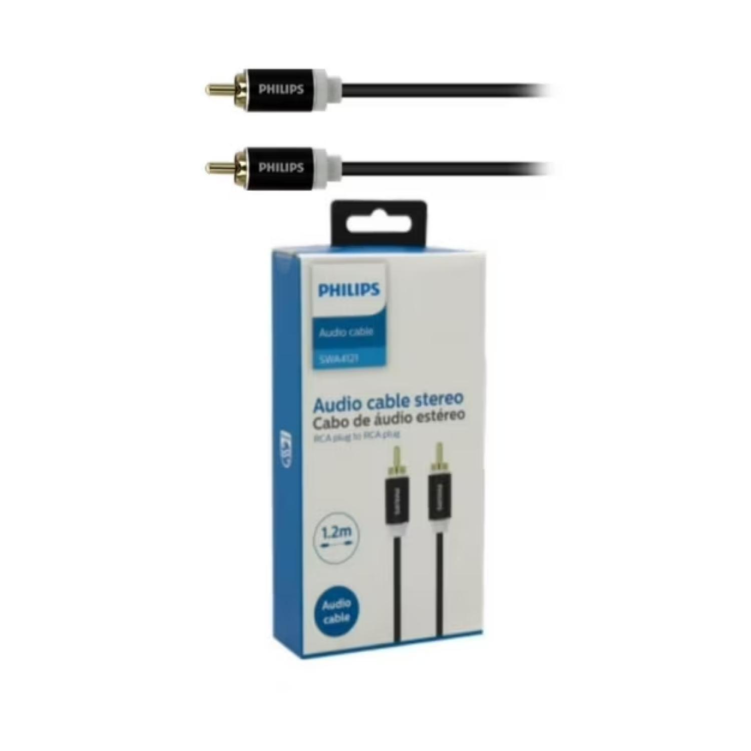Cable Auxiliar De Audio RCA Jack 3.5 Trenzado 2 Mts -2