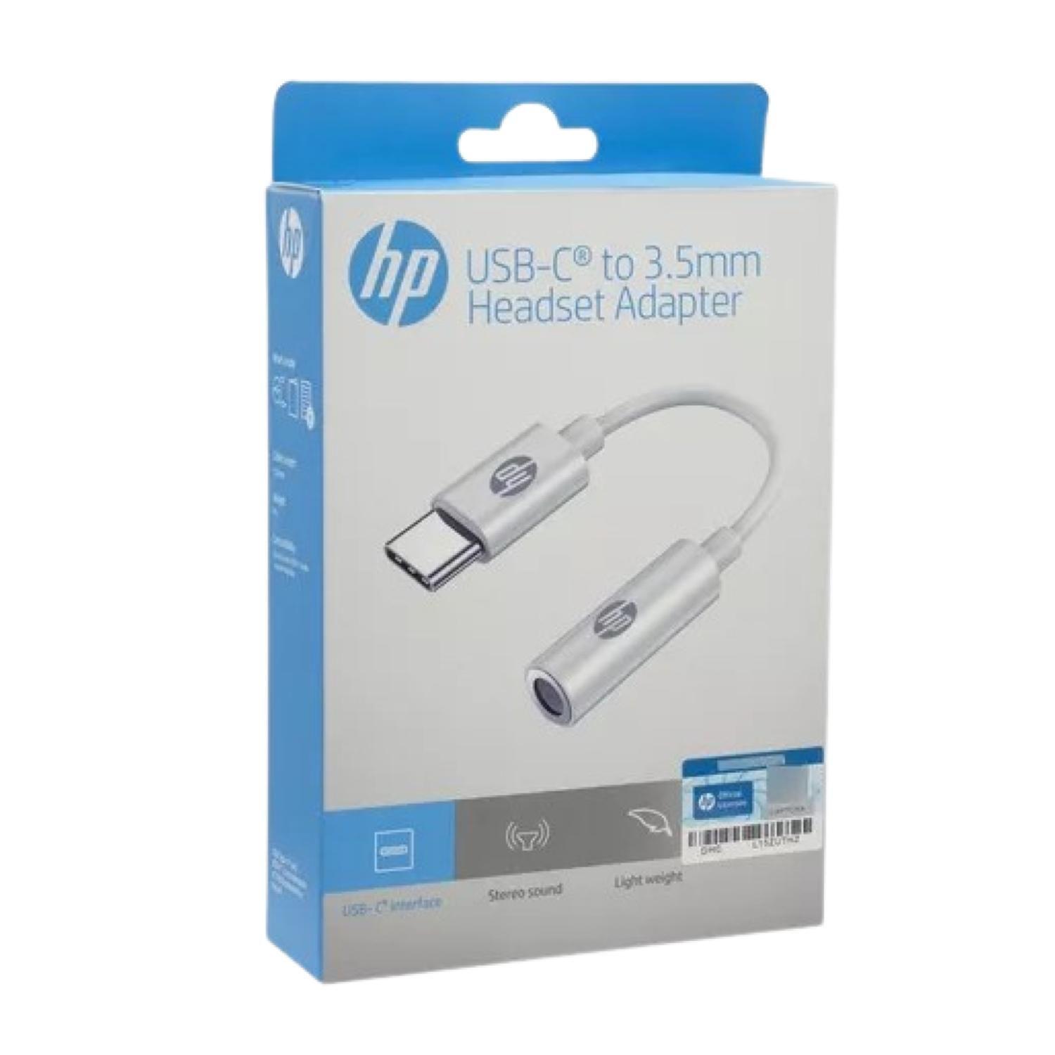 Adaptador De Audio USB C A Jack 3.5mm Hembra Blanco TC131-2