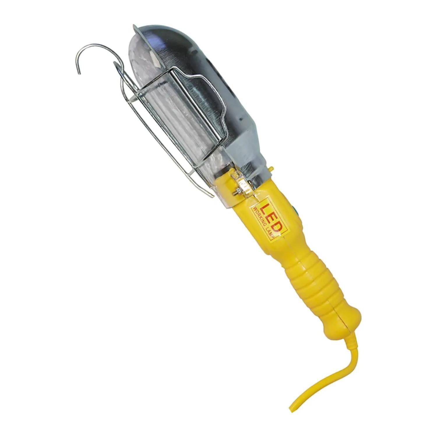 Lampara LED De Trabajo Mecanico 10mts Con Gancho-2