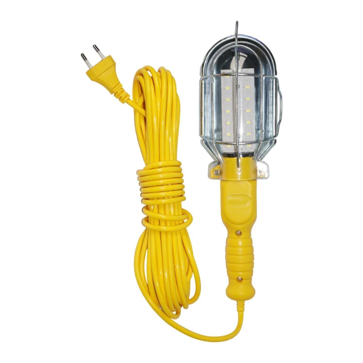 Lampara LED De Trabajo Mecanico 10mts Con Gancho-4