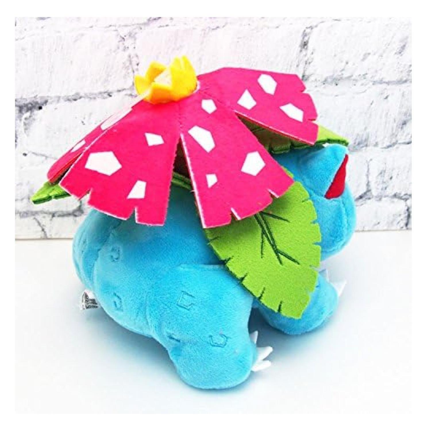 Juguete Peluche Pokemon Venusaur 30cm Azul Infantil-2