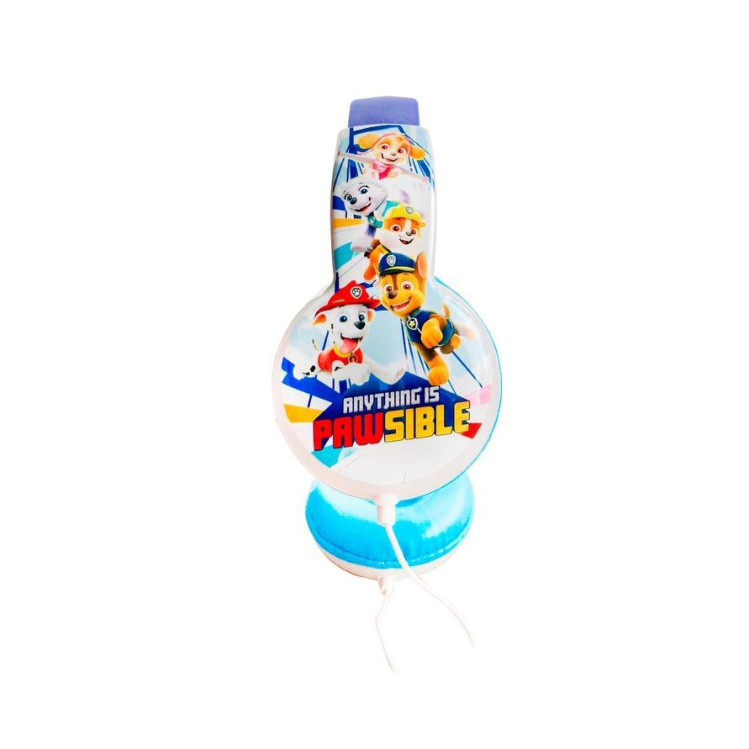 Audifonos Alambricos OverEar Infantil Paw Patrol-2