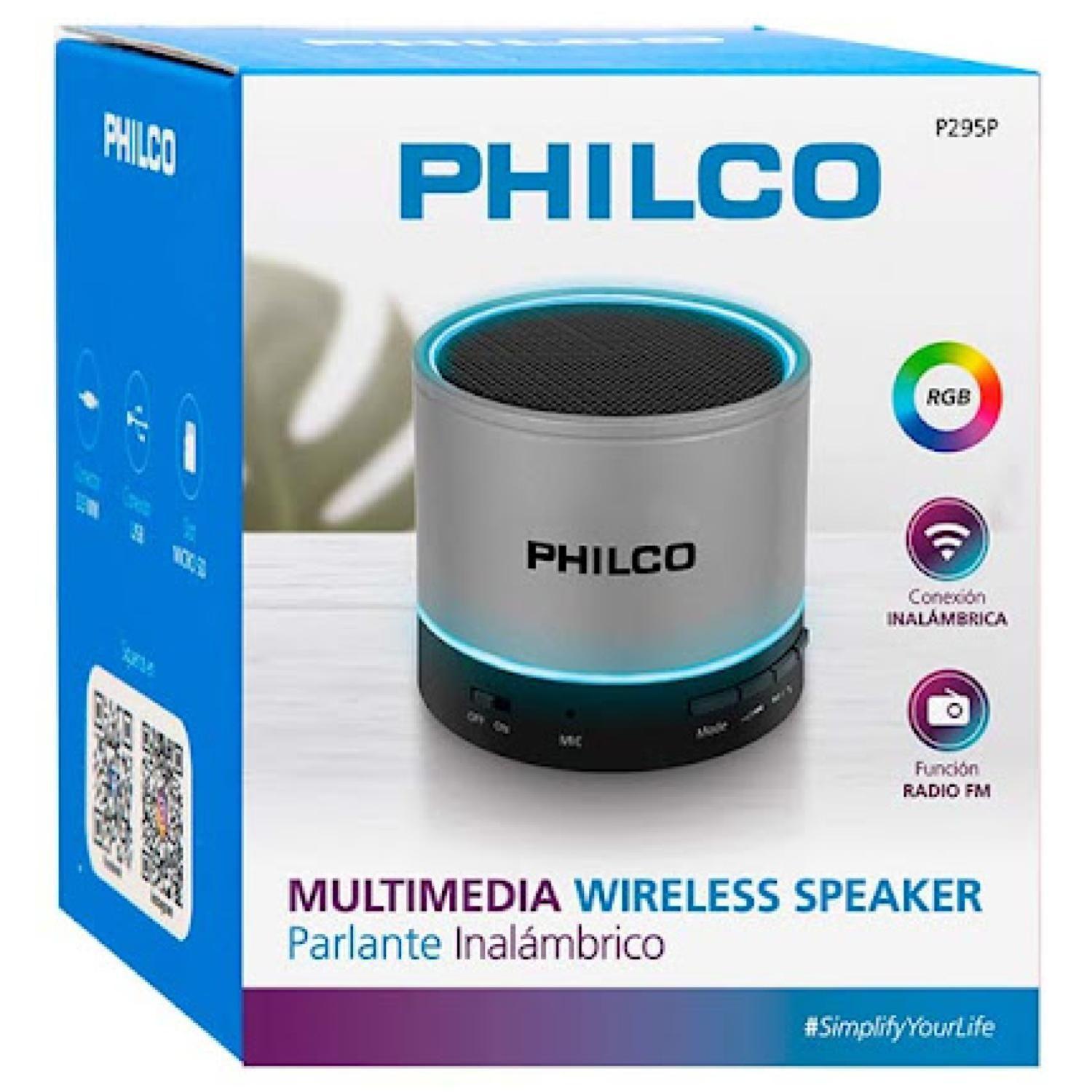 Parlante Portatil Bluetooth 3W RMS P295 Gris -2