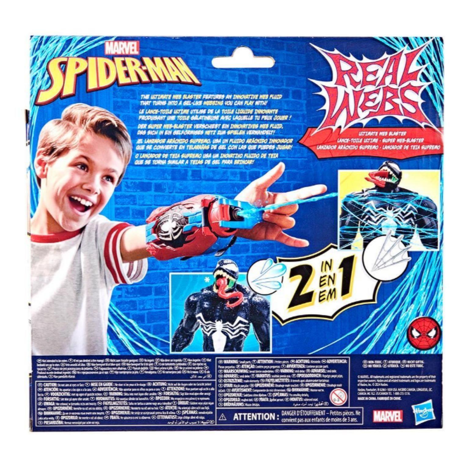 Juguete Lanzador Aracnido Supremo Spiderman Infantil-3