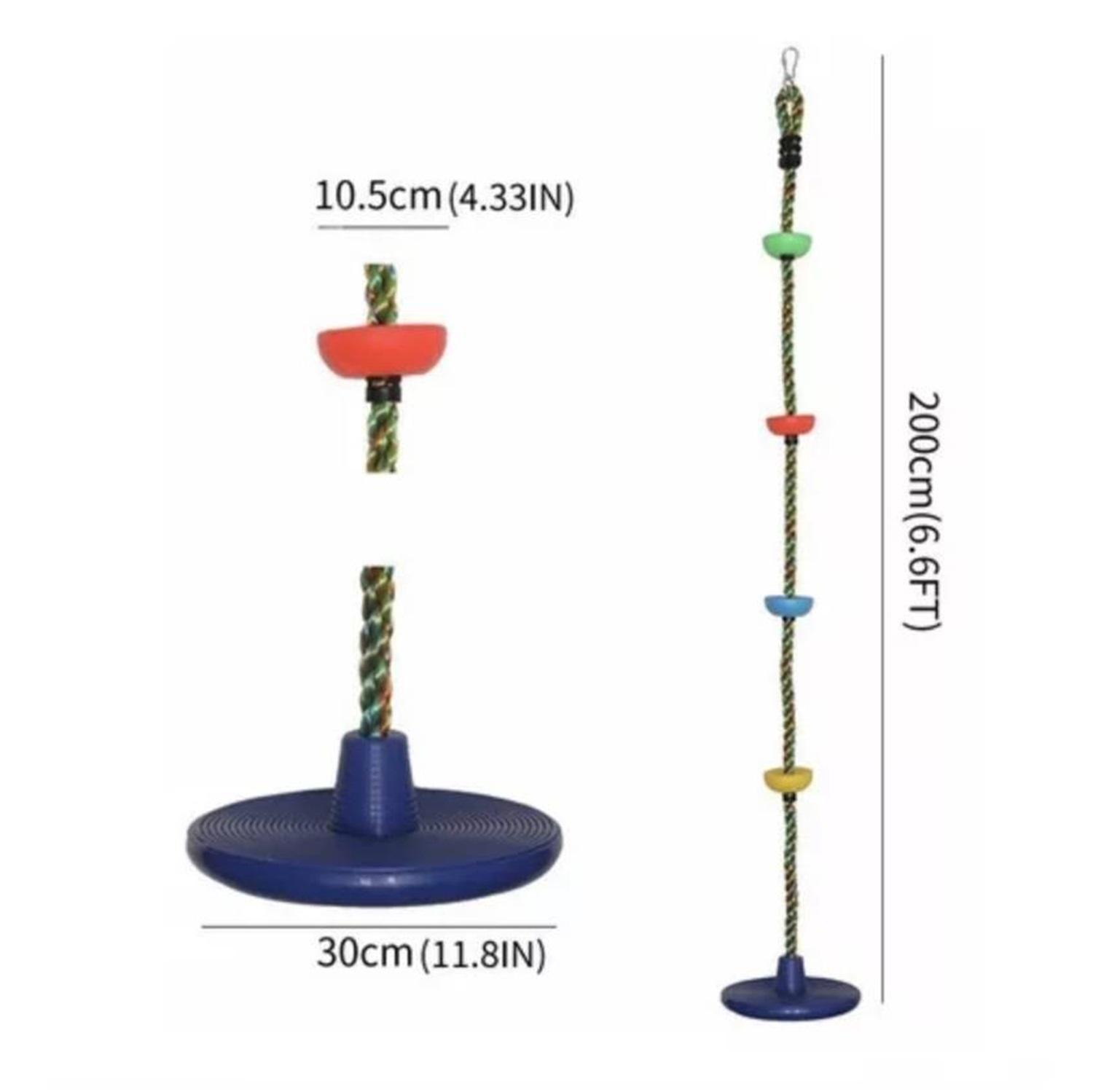 Columpio Mecedor Escalador Infantil Multicolor 2 Mt-2