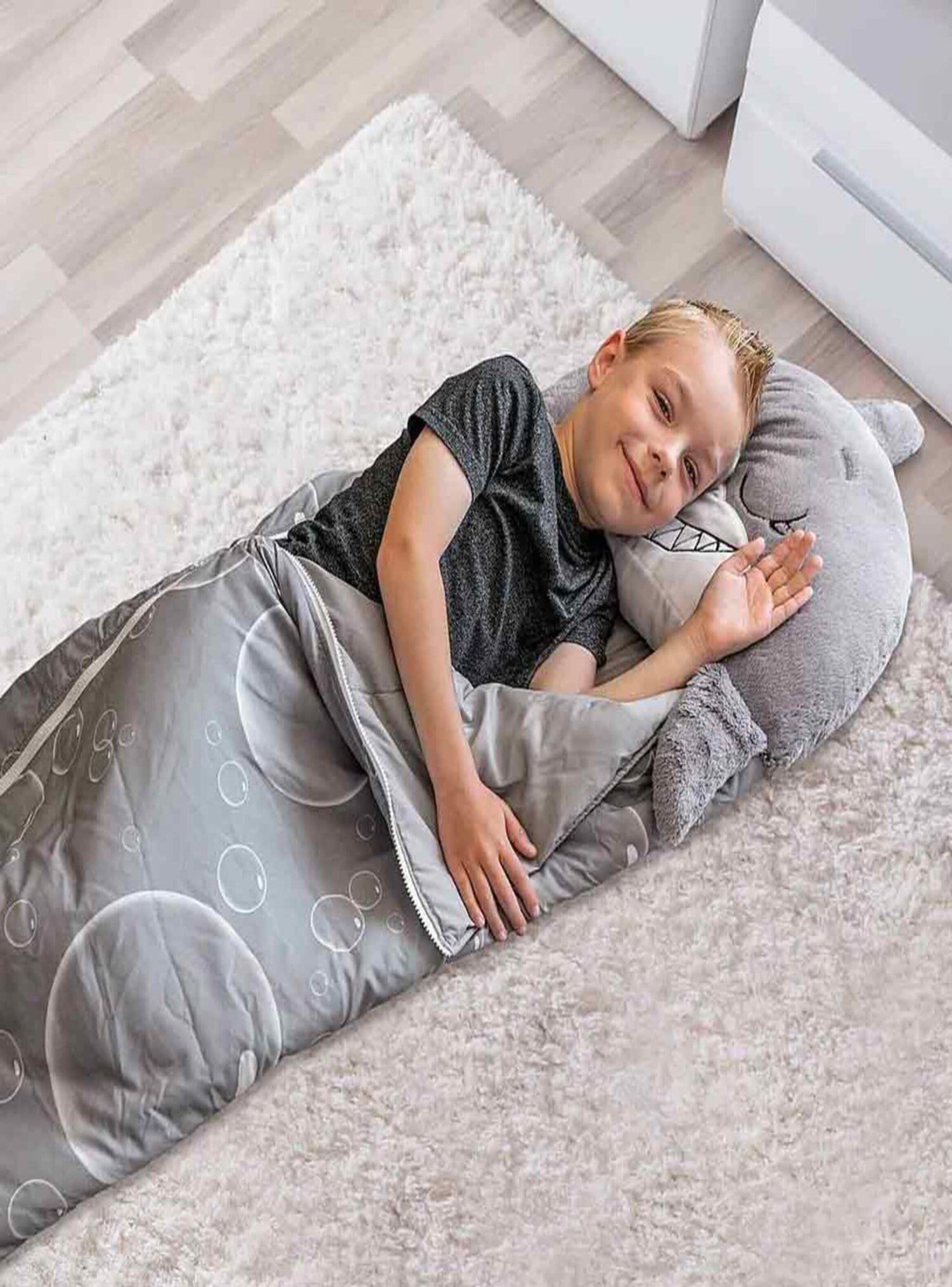 Saco de Dormir Happy Nappers Tiburon Grande-2