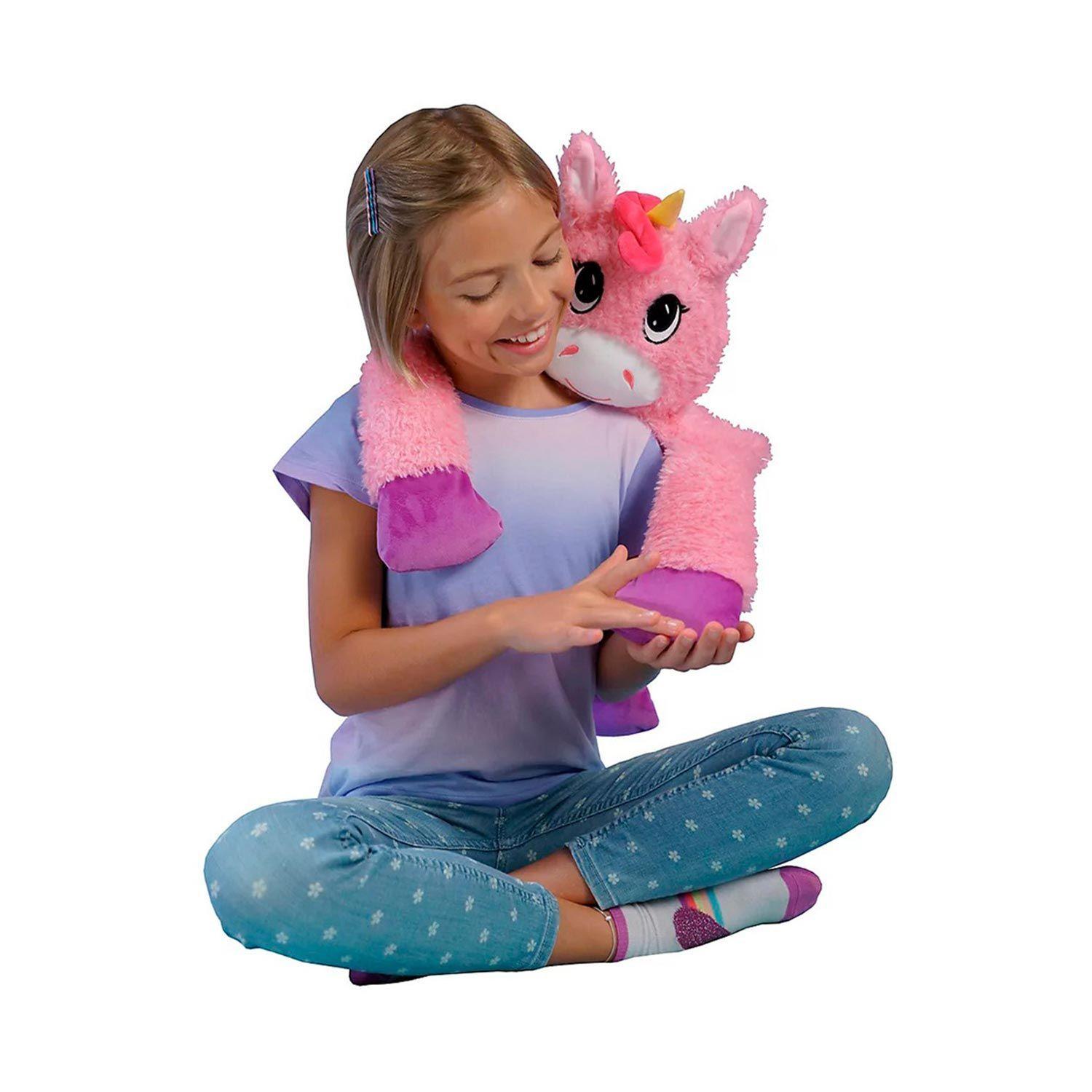 Peluche Abrazable Unicornio Arcoiris Little Big Hugs-4